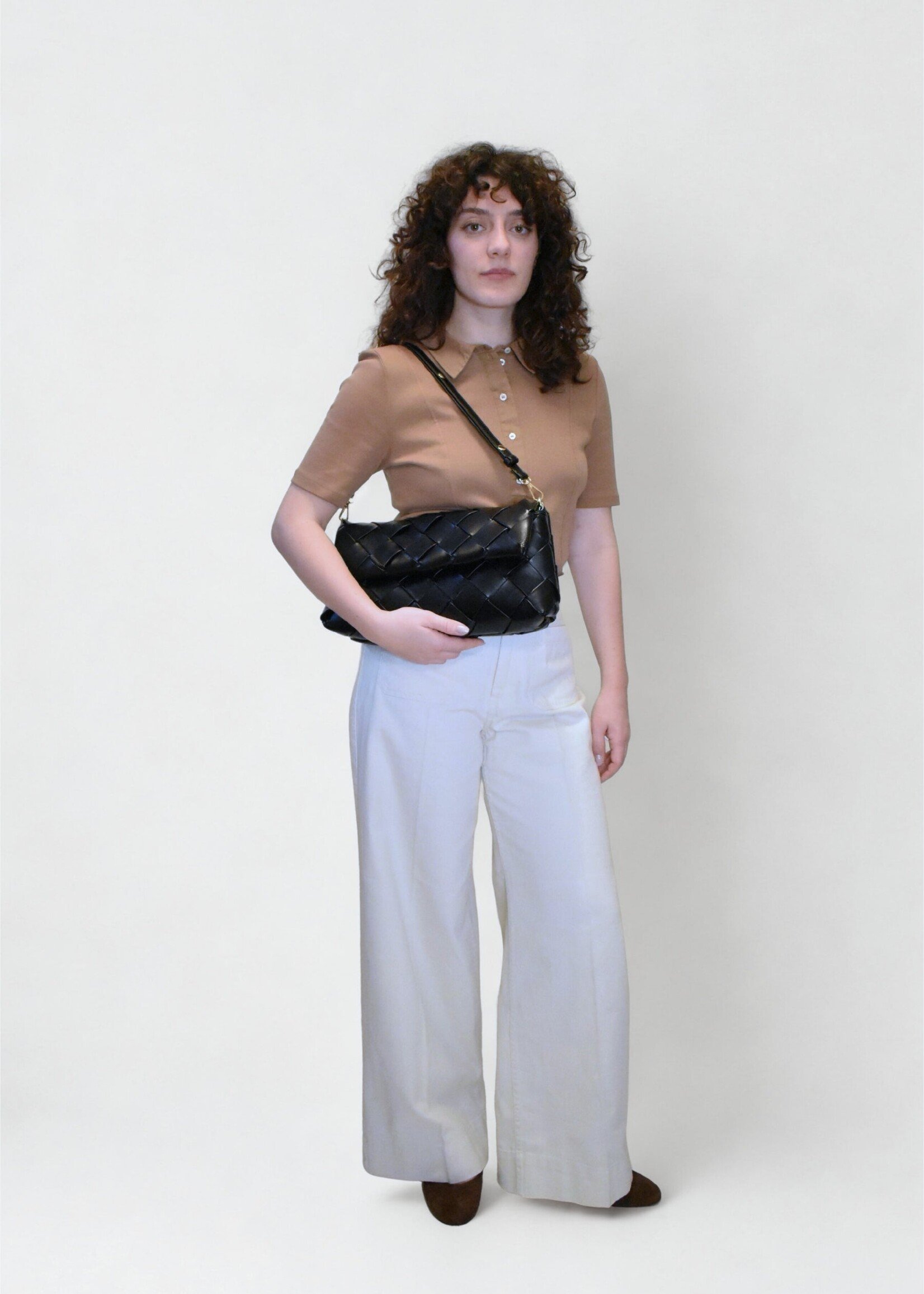 ARLENE BRAIDED SOFT STRUCTURE BAG