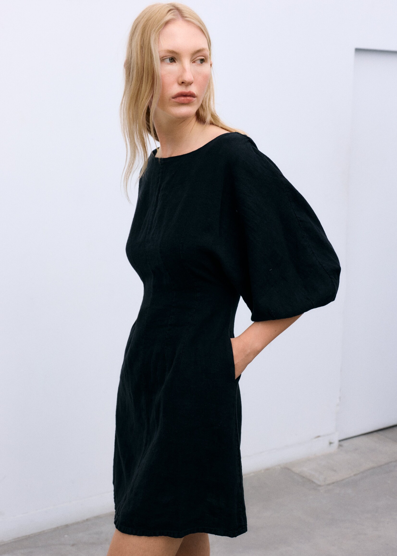 THE NEW SOCIETY GALIUM WOMAN SHORT DRESS