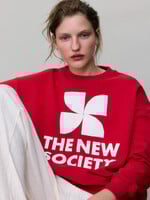 THE NEW SOCIETY TNS LOGO WOMAN SWEATSHIRT
