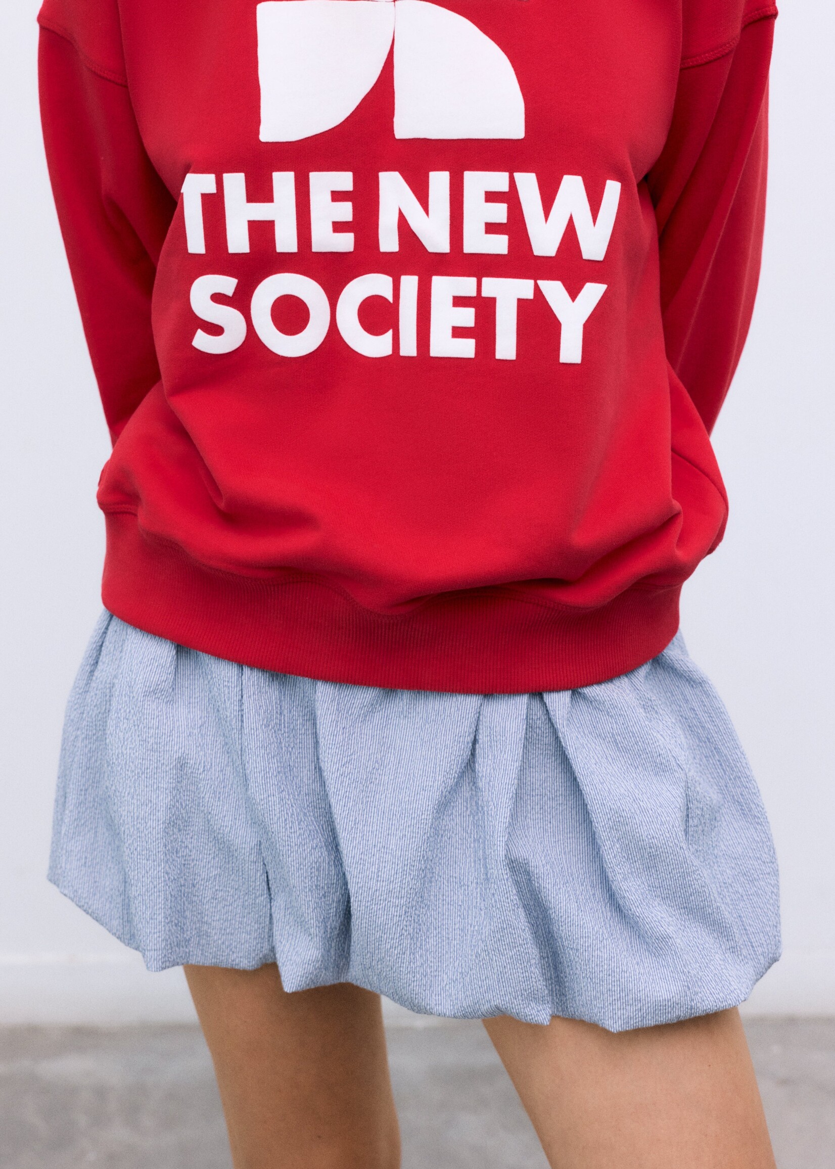 THE NEW SOCIETY CLOE WOMAN SHORT SKIRT