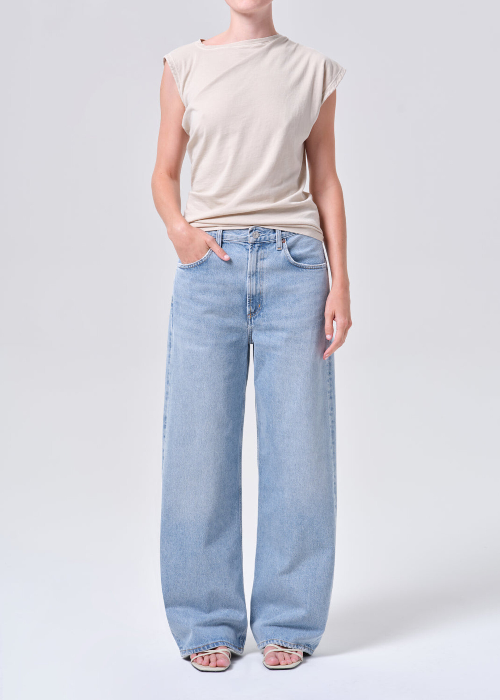 AGOLDE LOW CURVE JEAN