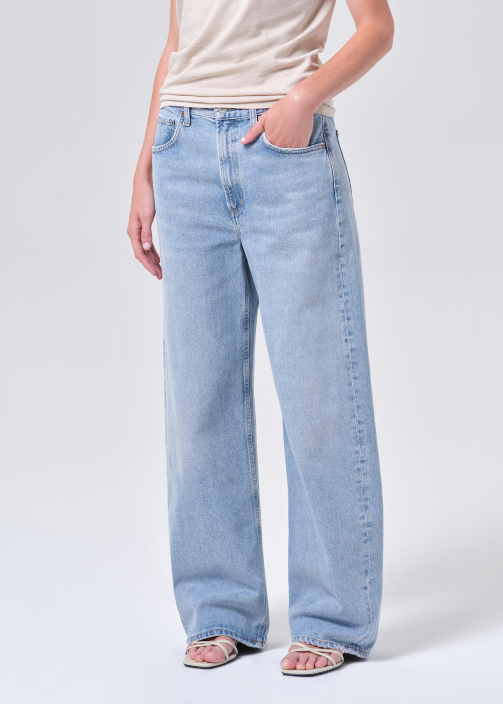 AGOLDE LOW CURVE JEAN