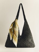 YERSE SAC HOBO EN RAPHIA TRESSÉE