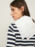 YERSE FOULARD EN COTON BRODÉ