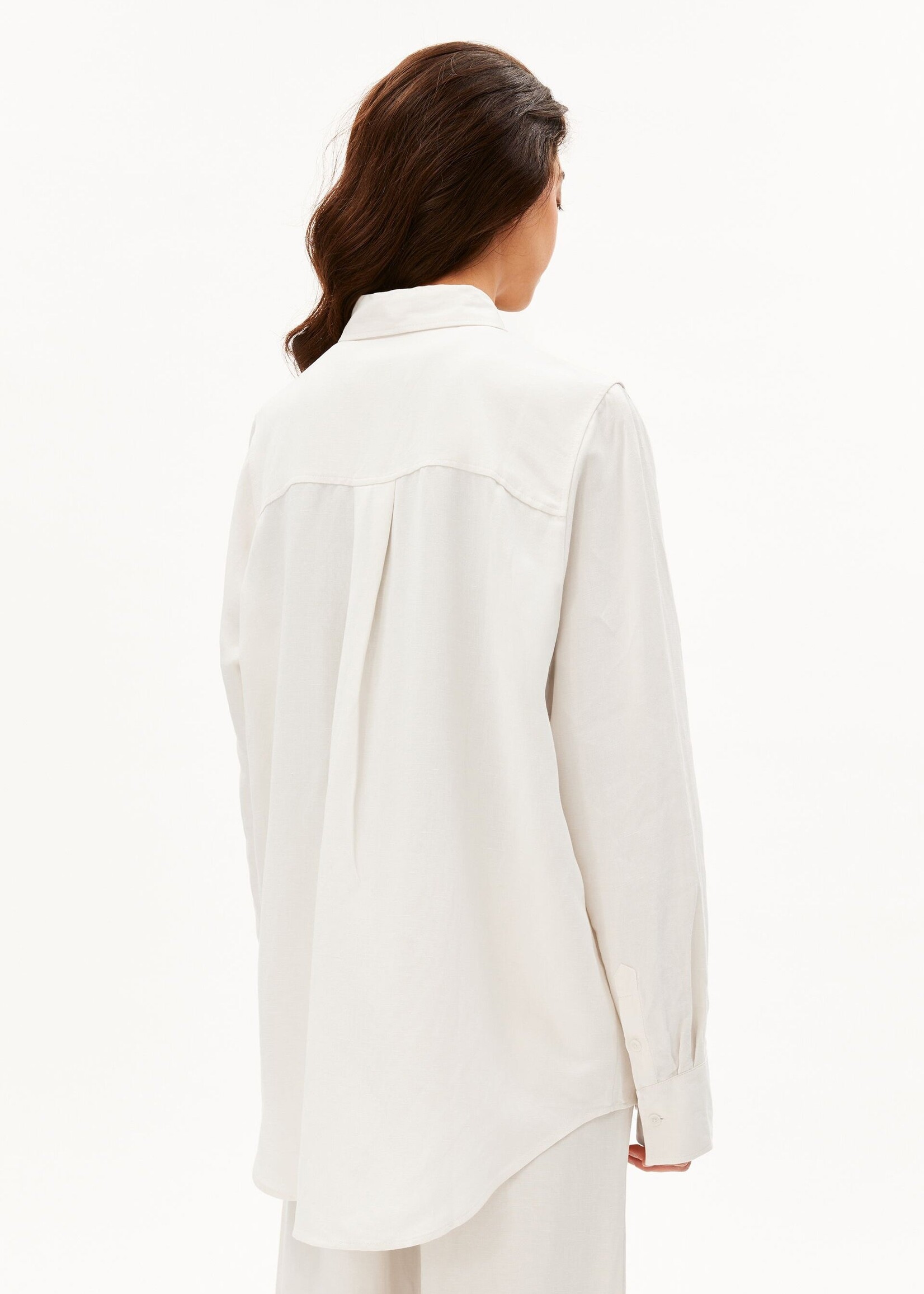 ARMEDANGELS LINEN BLEND SHIRT BLOUSE