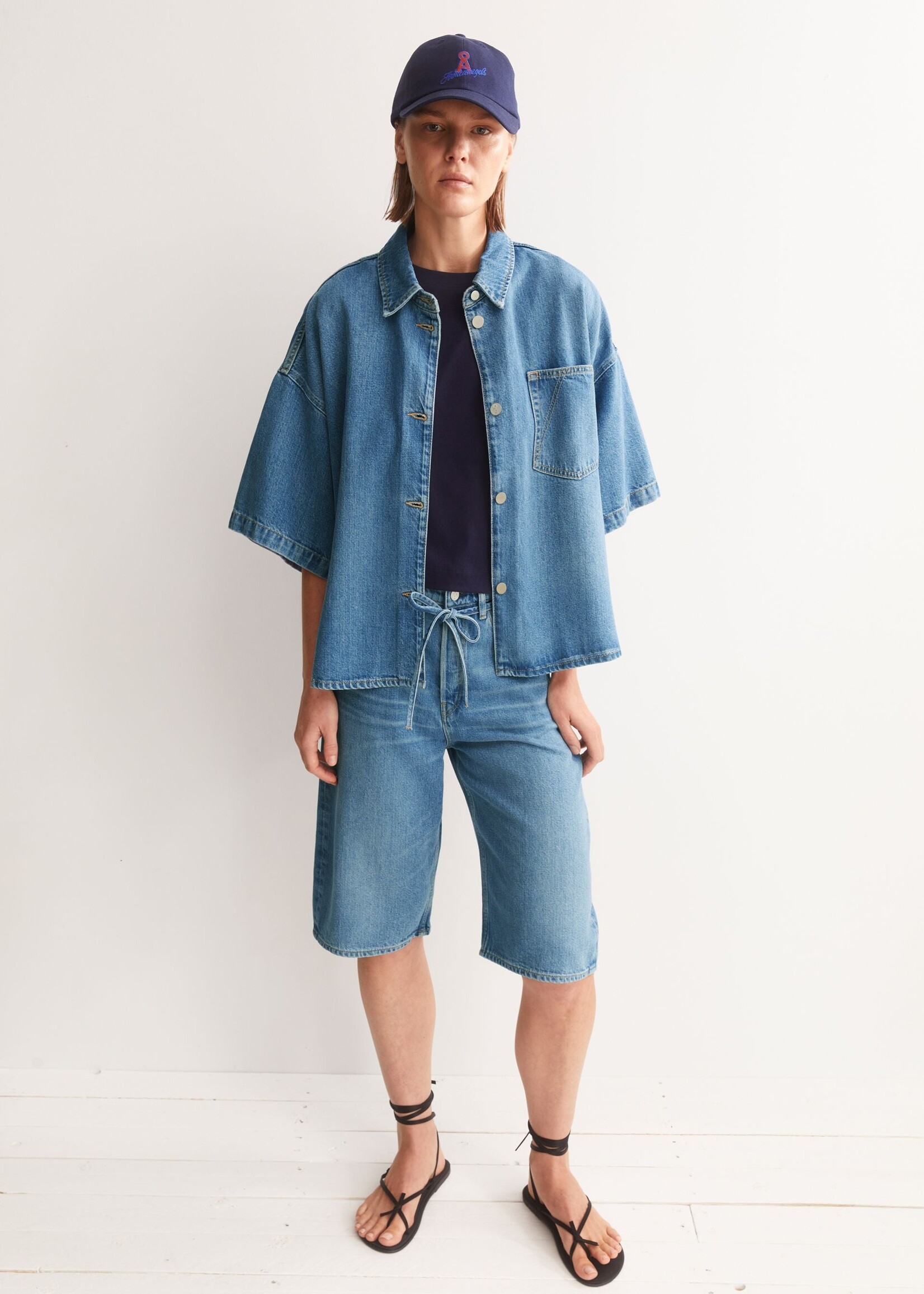 ARMEDANGELS DAANY BAGGY DENIM SHORT