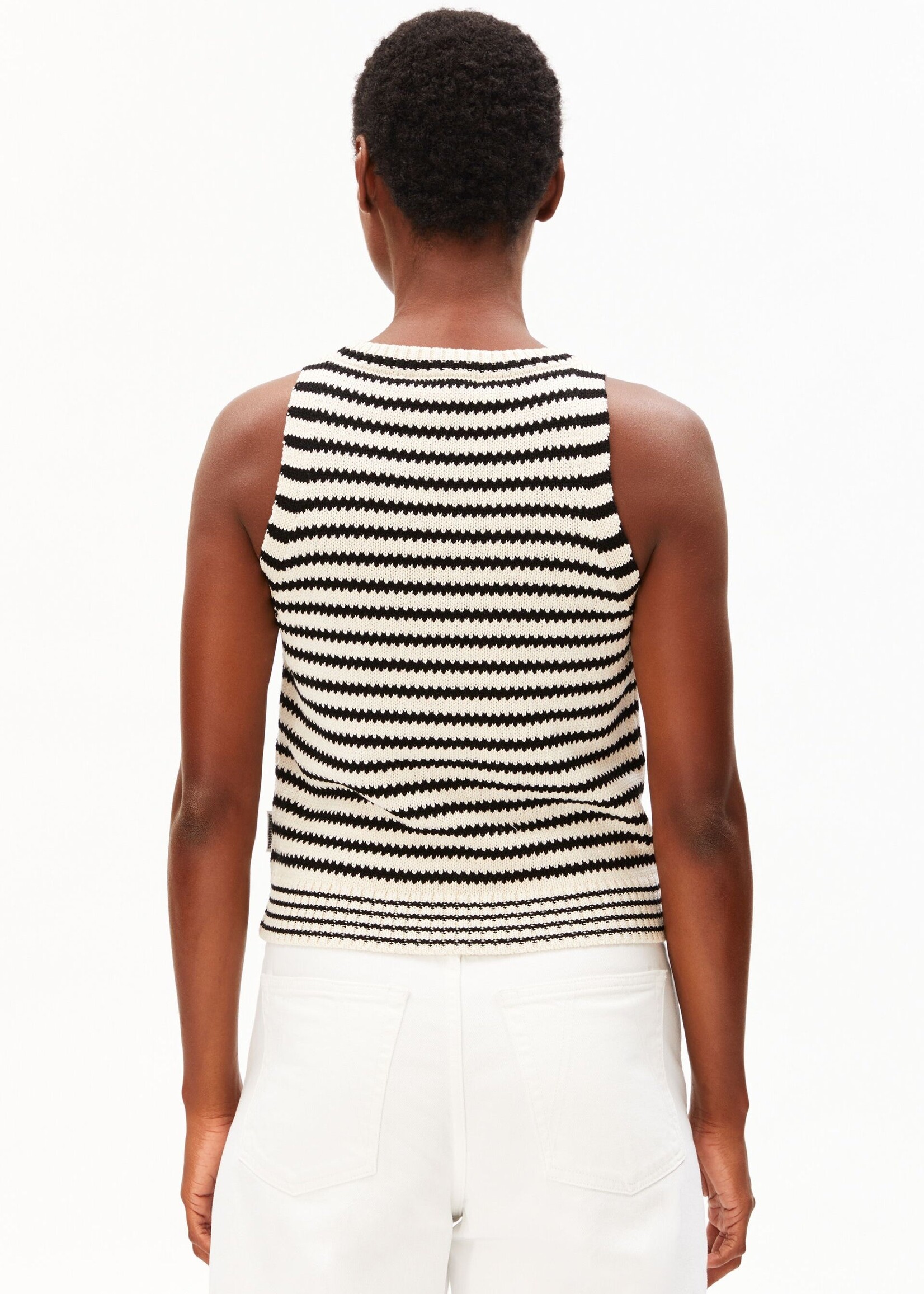 ARMEDANGELS STRIPE KNIT TOP