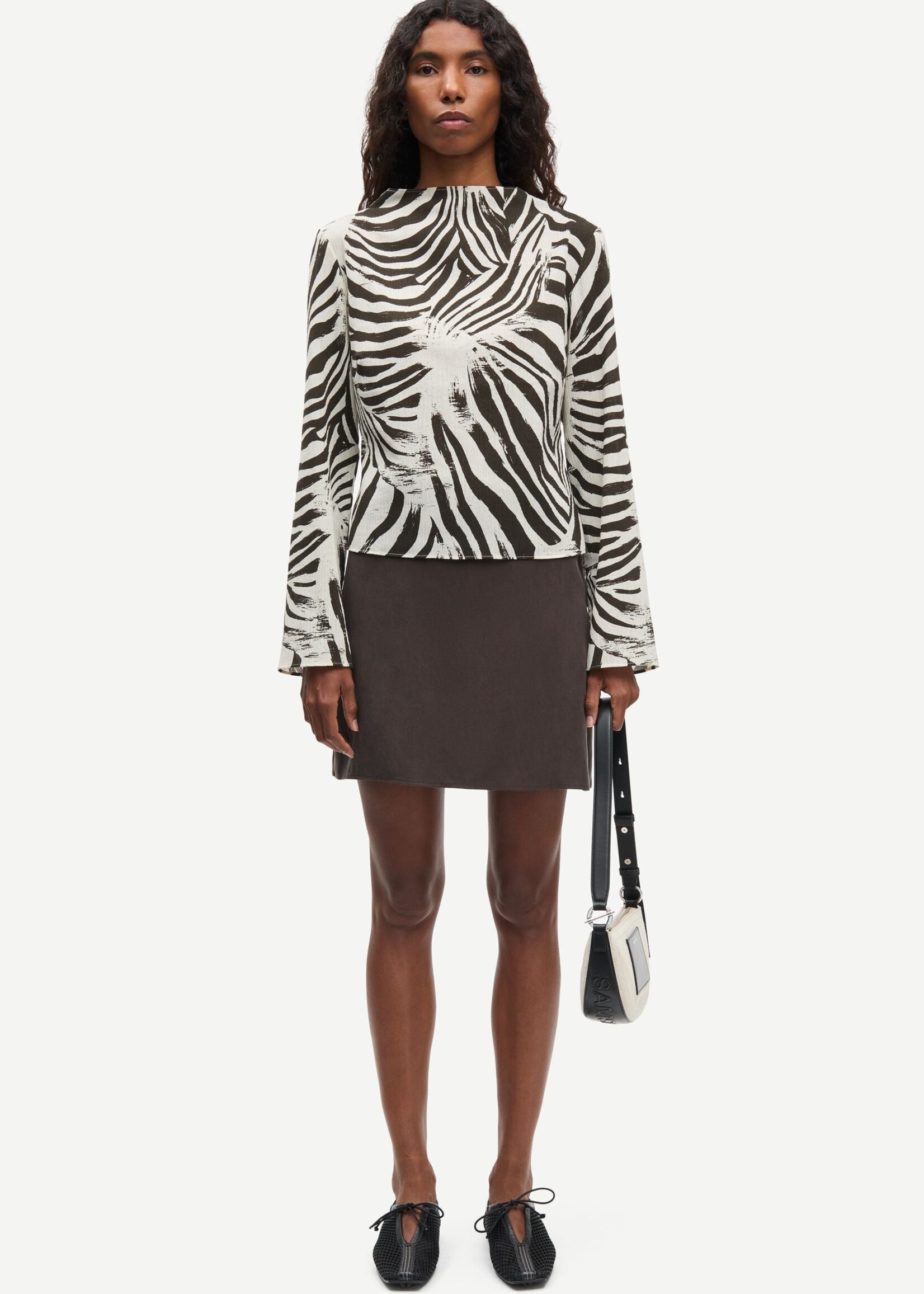 SAMSOE SAMSOE SAAGNET SHORT SKIRT 14028