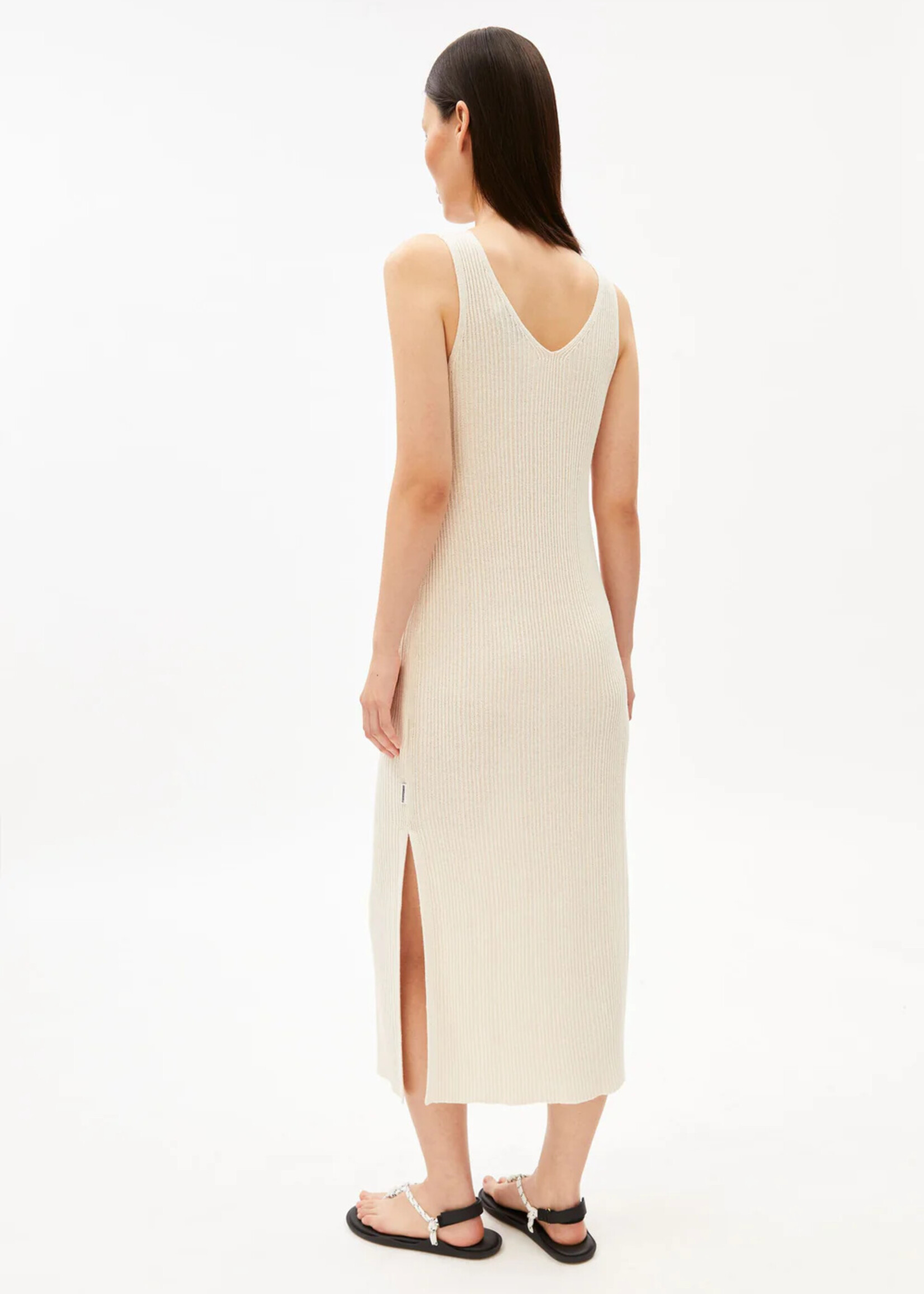 ARMEDANGELS LINEN BLEND KNIT DRESS