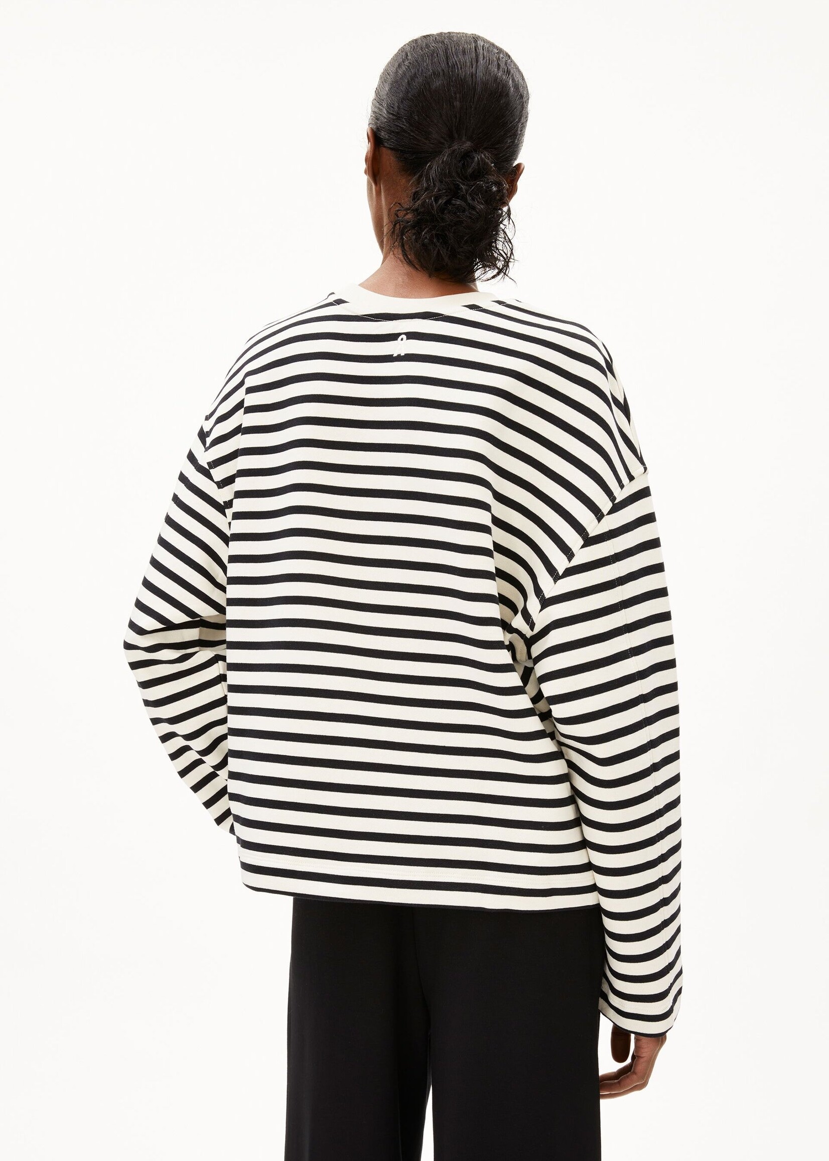 ARMEDANGELS FRANKAA MAARLEN STRIPE SWEAT