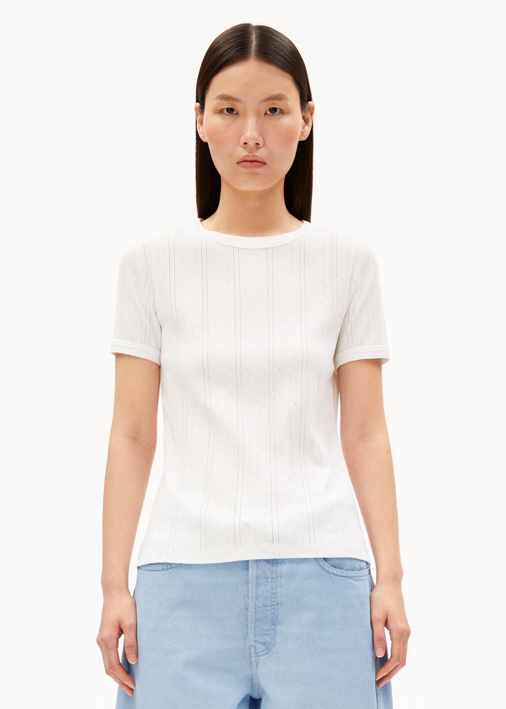 ARMEDANGELS POINTELLE T-SHIRT