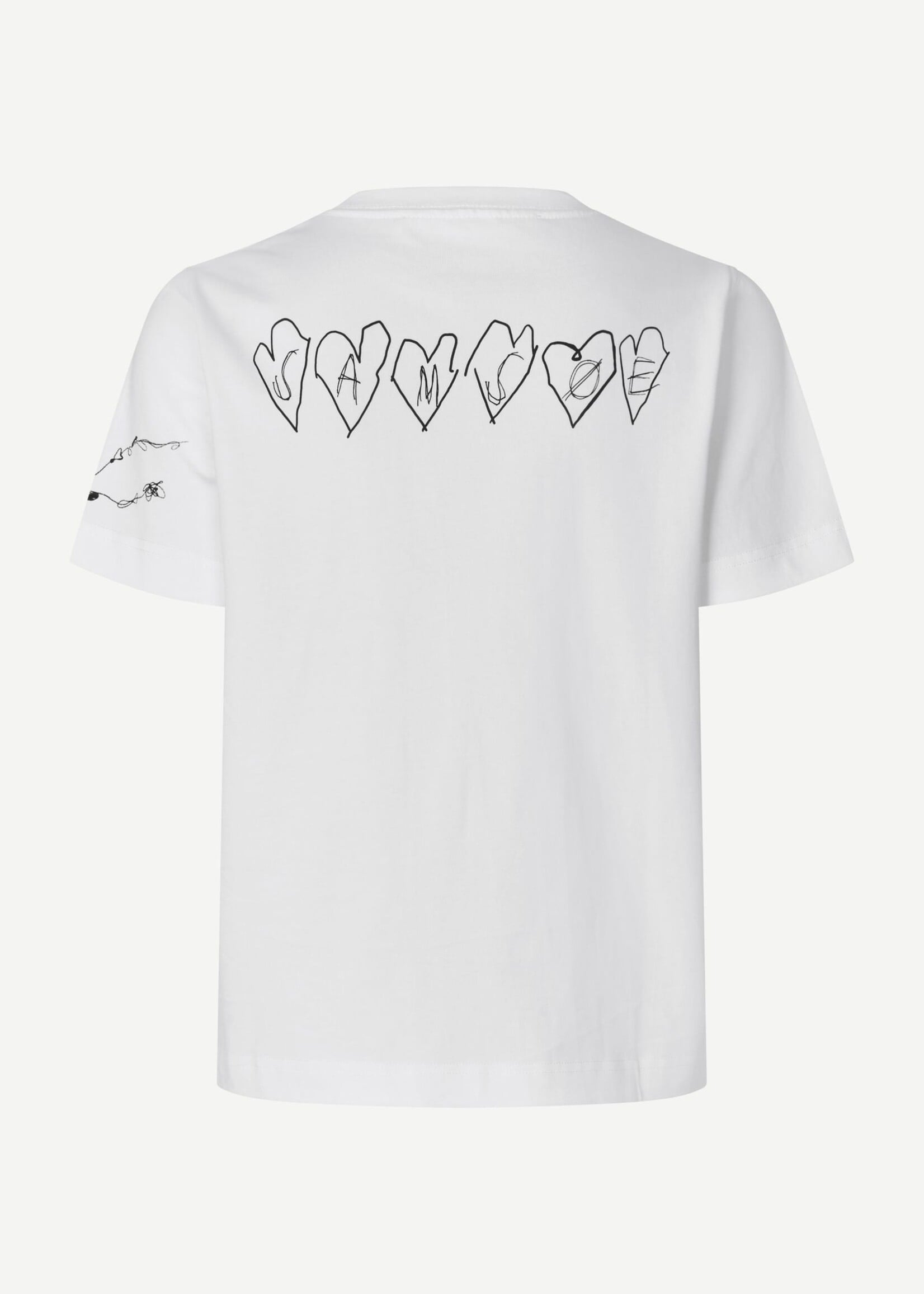 SAMSOE SAMSOE SACAMINO T-SHIRT SCRIBBLES