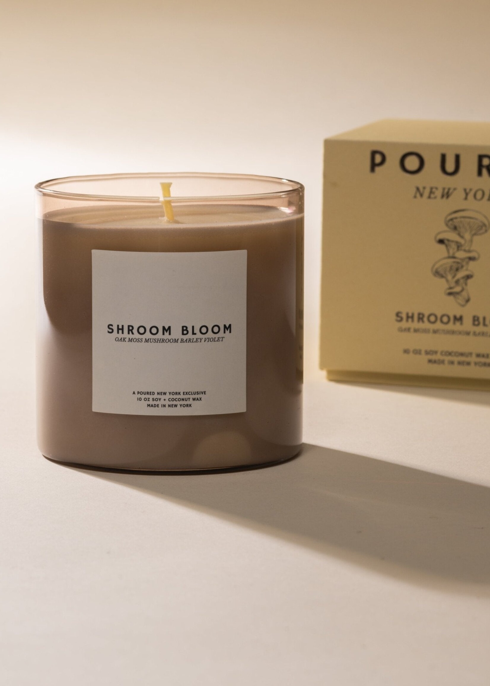 POURED NEW YORK SHROOM BLOOM - CANDLE