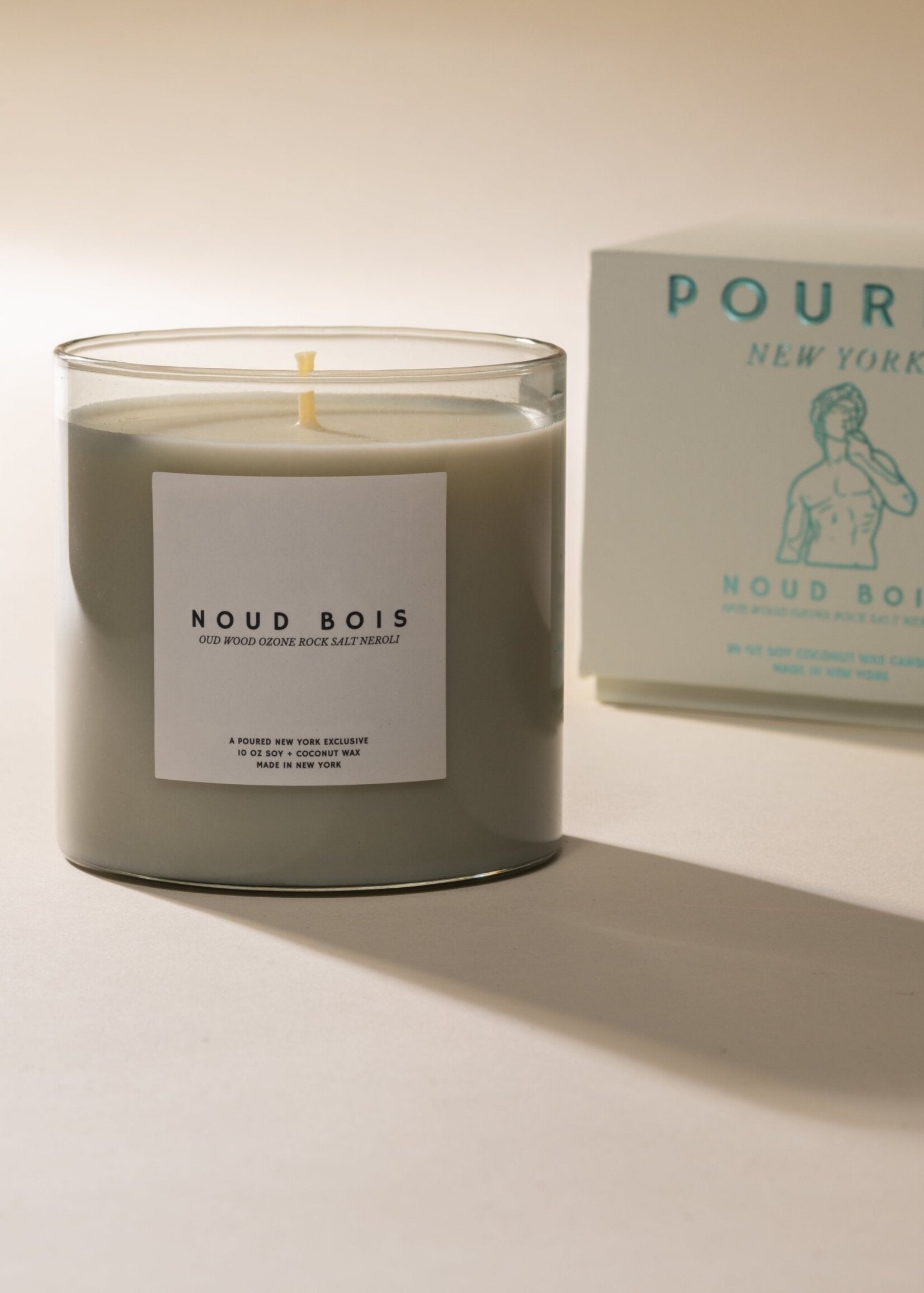 POURED NEW YORK NOUD BOIS - CANDLE