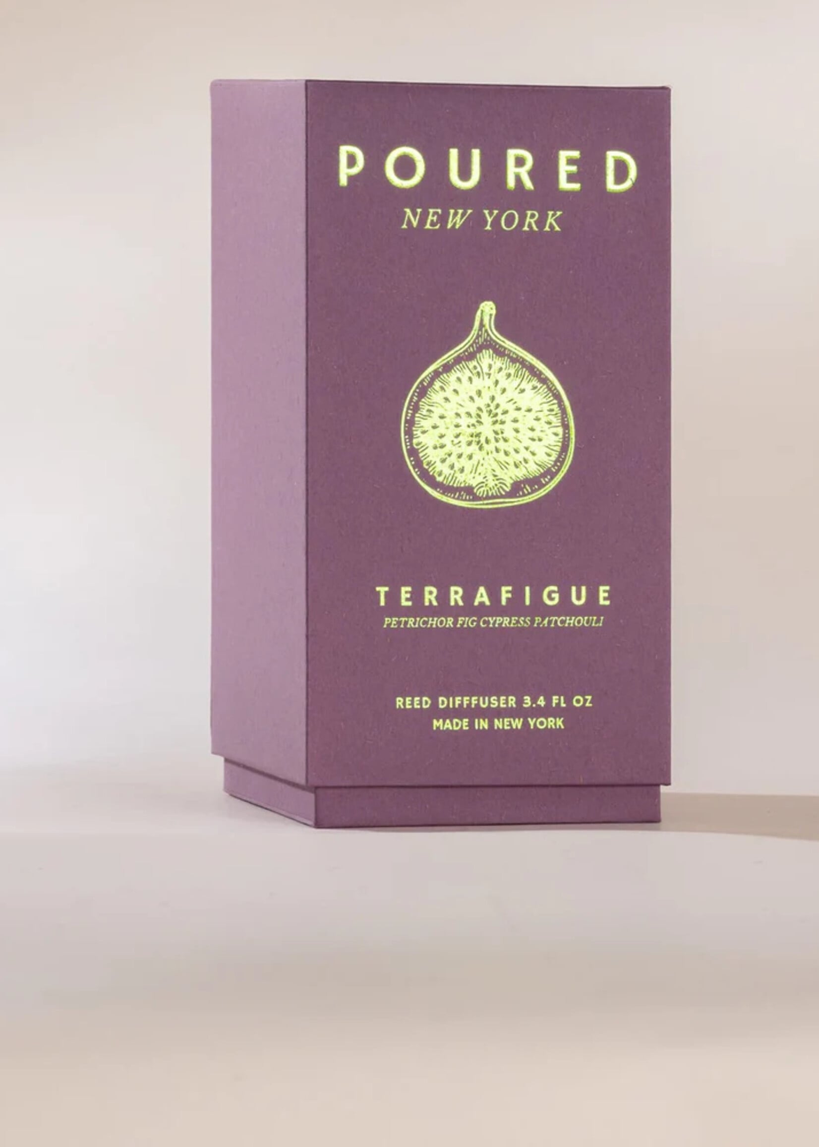 POURED NEW YORK TERRAFIGUE - REED DIFFUSEUR