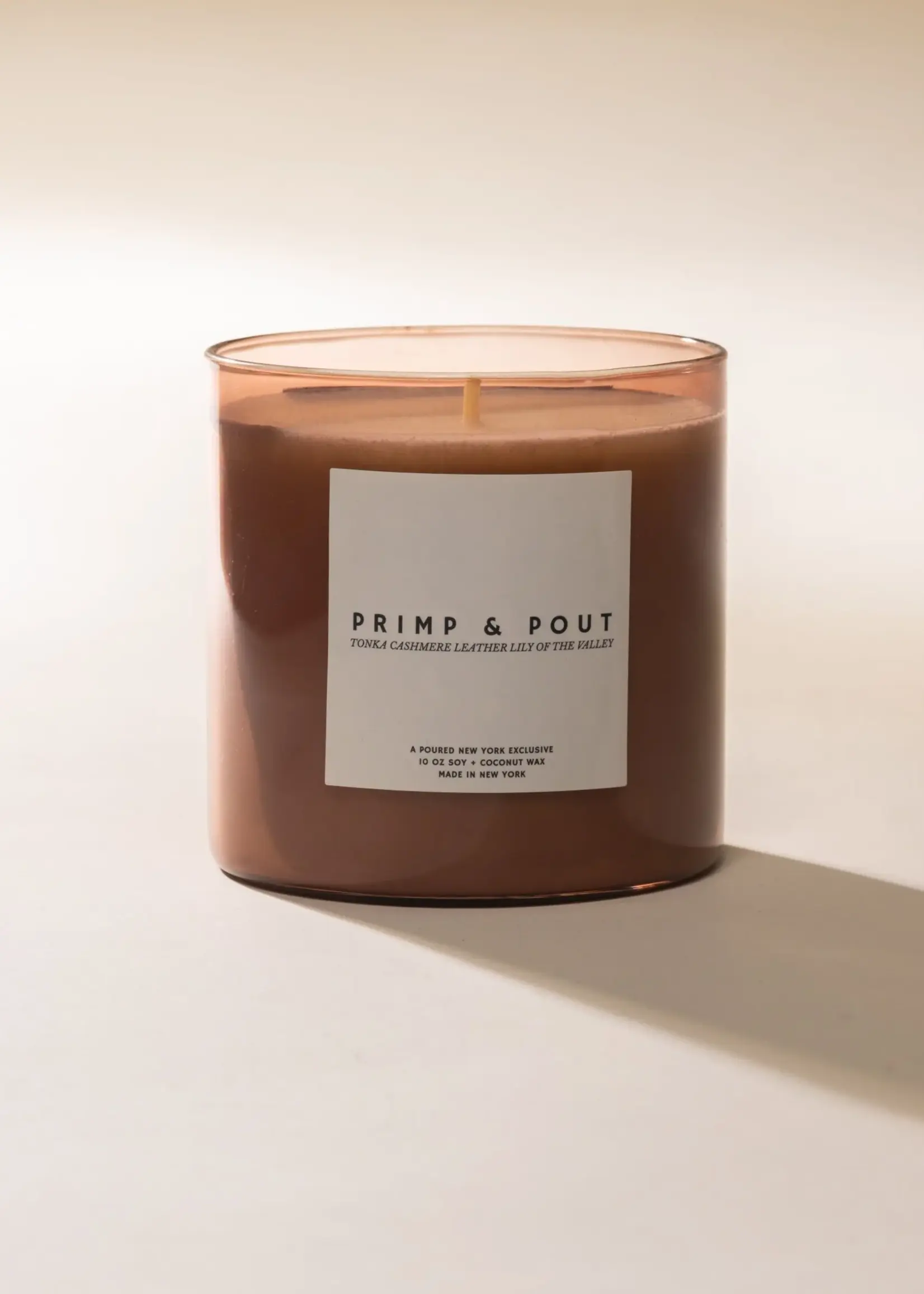 POURED NEW YORK PRIMP & POUT - CANDLE