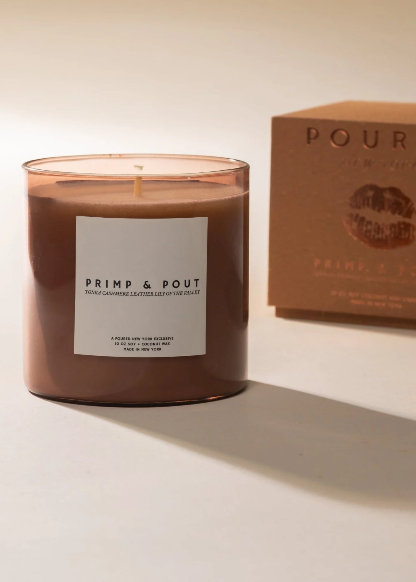 POURED NEW YORK PRIMP & POUT - CANDLE