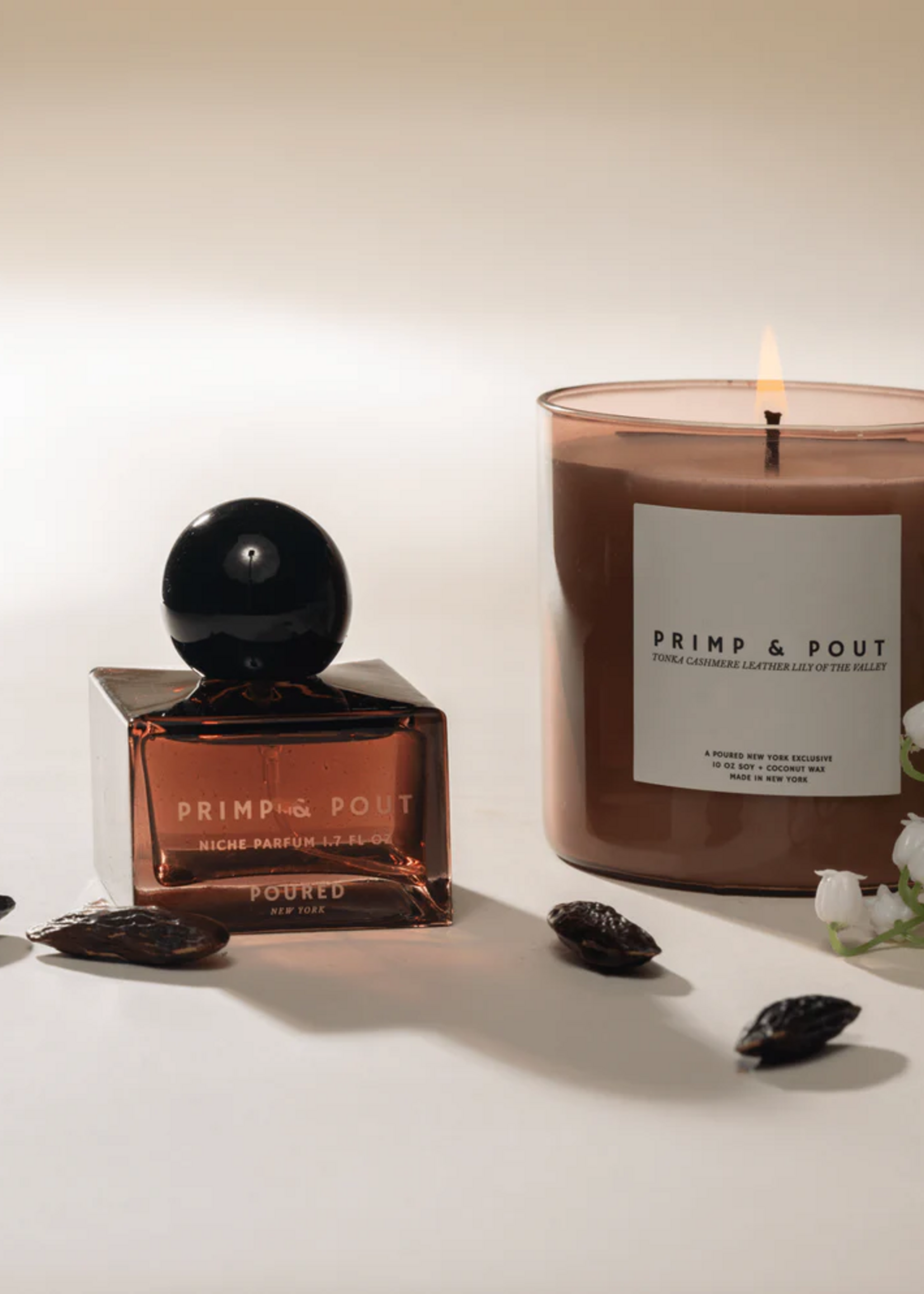 POURED NEW YORK PRIMP & POUT - CANDLE