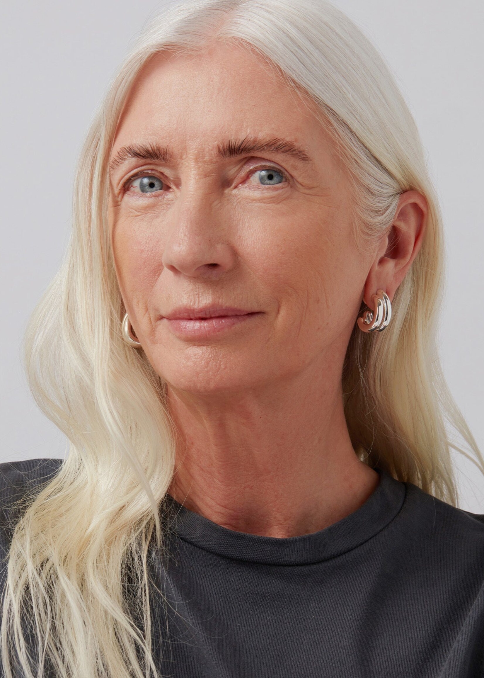 JENNYBIRD  FLORENCE EARING SILVER