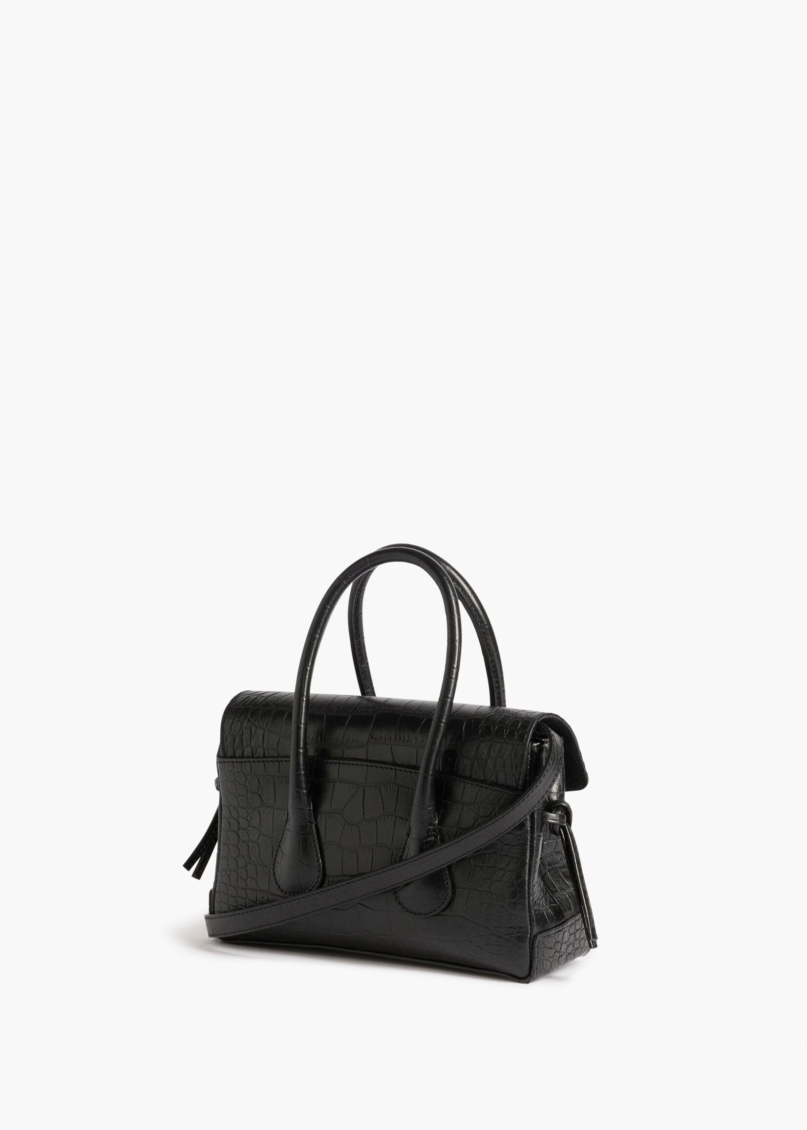 FLATTERED LYDIA MINI BAG CROCO