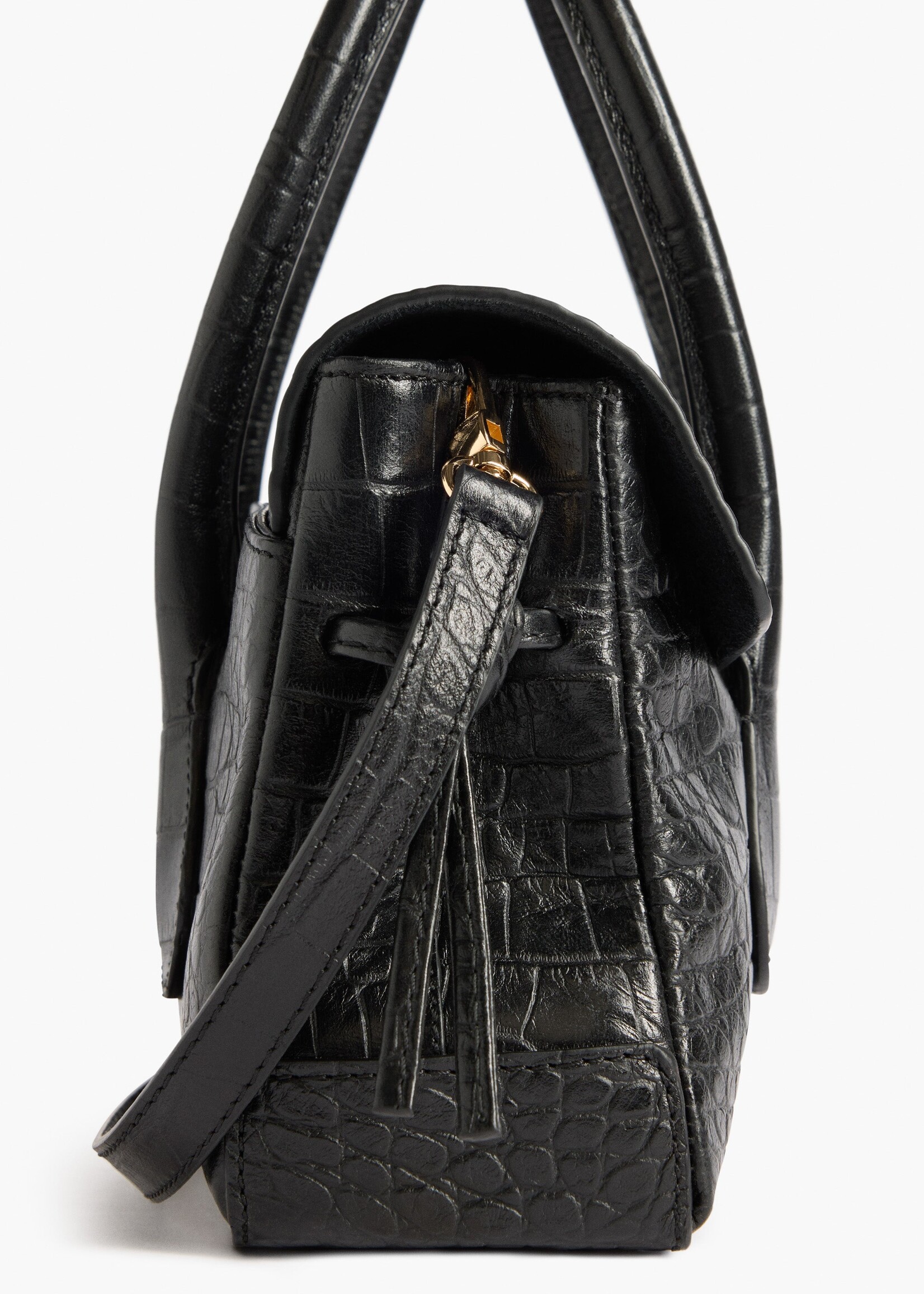 FLATTERED LYDIA MINI BAG CROCO