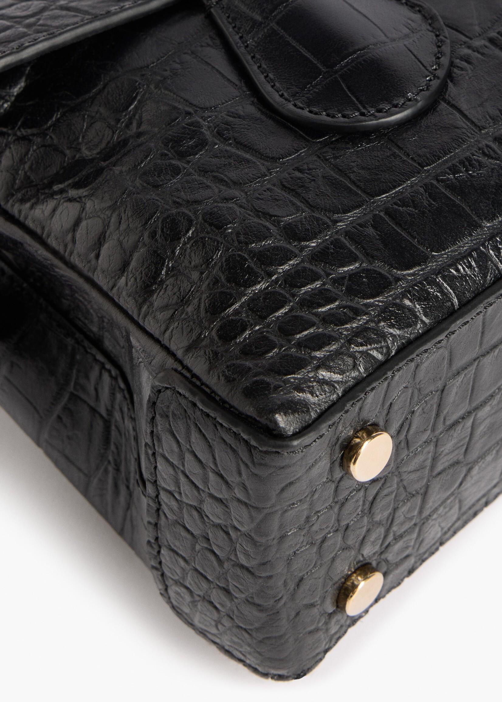 FLATTERED LYDIA MINI BAG CROCO