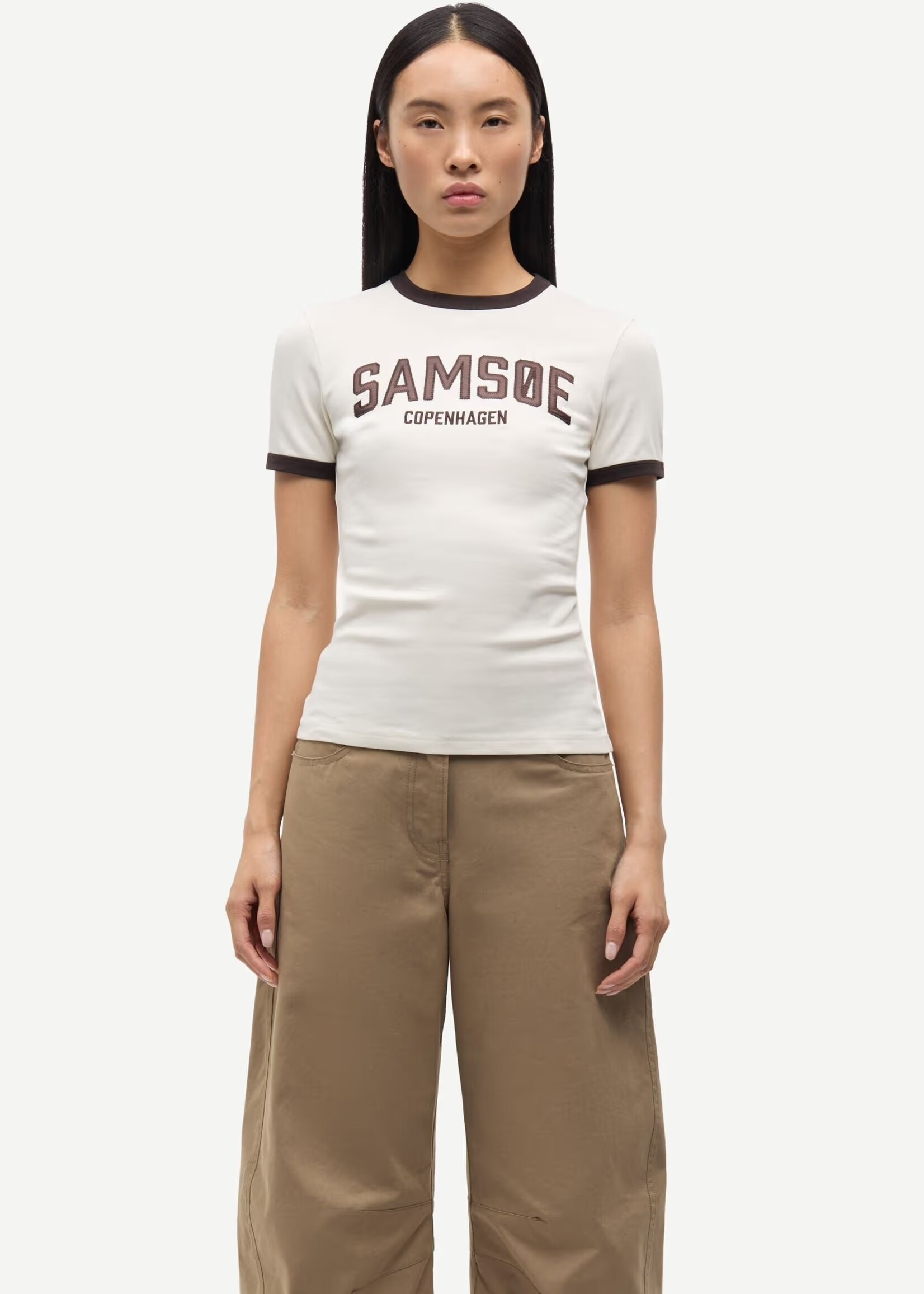SAMSOE SAMSOE SAHARPO TROUSERS