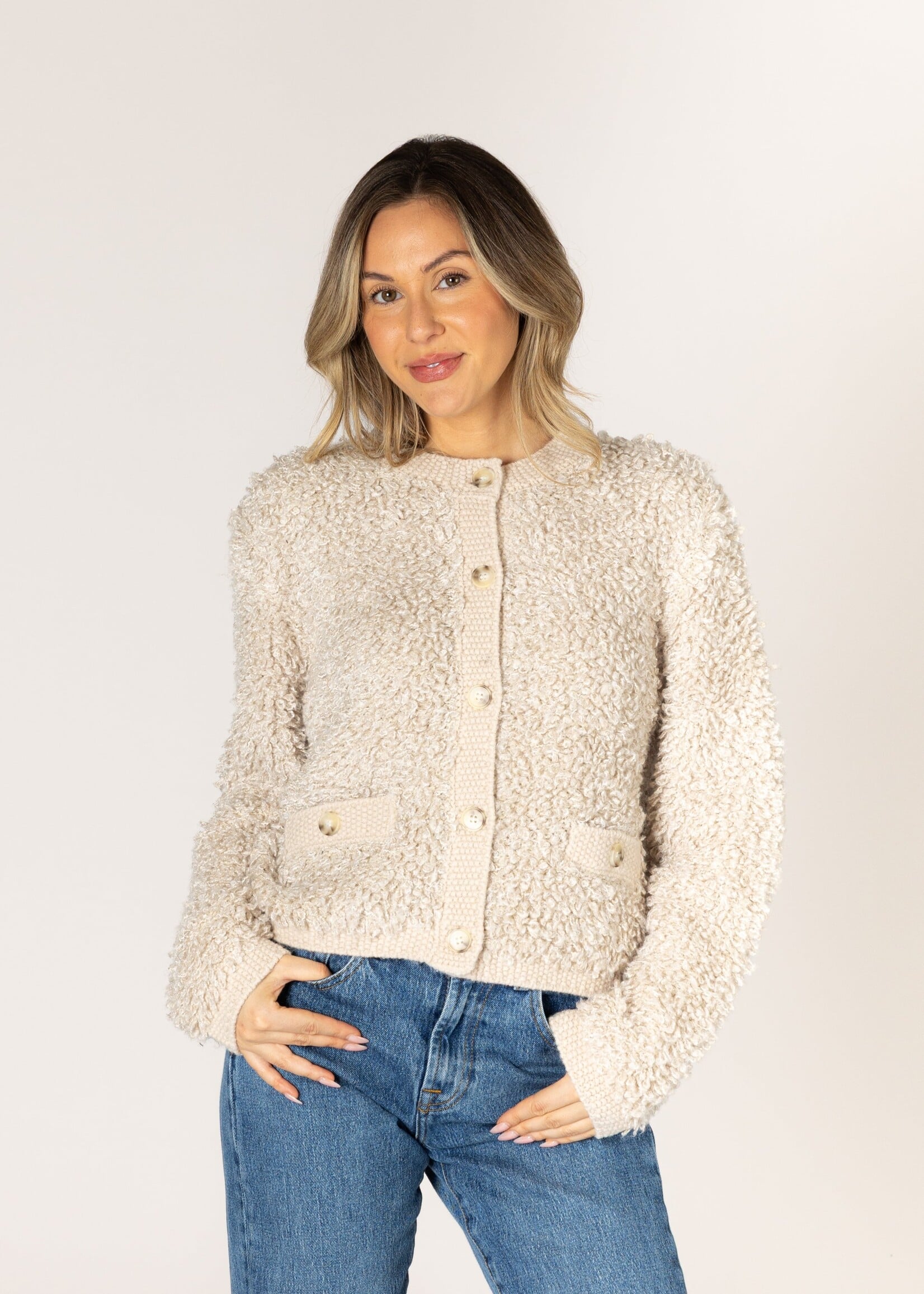 LYLA & LUXE ANIKA NOVELTY JACKET