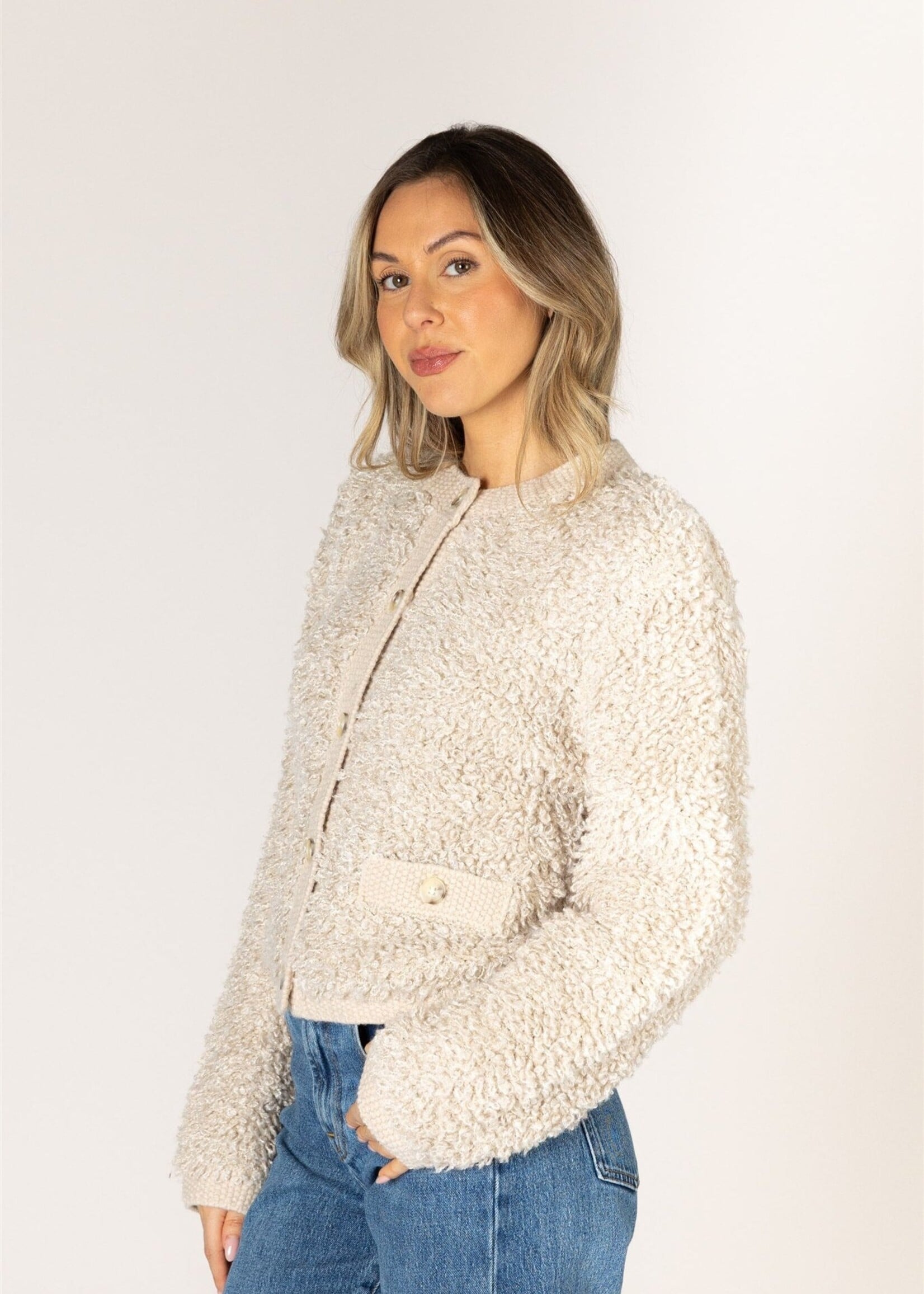 LYLA & LUXE ANIKA NOVELTY JACKET