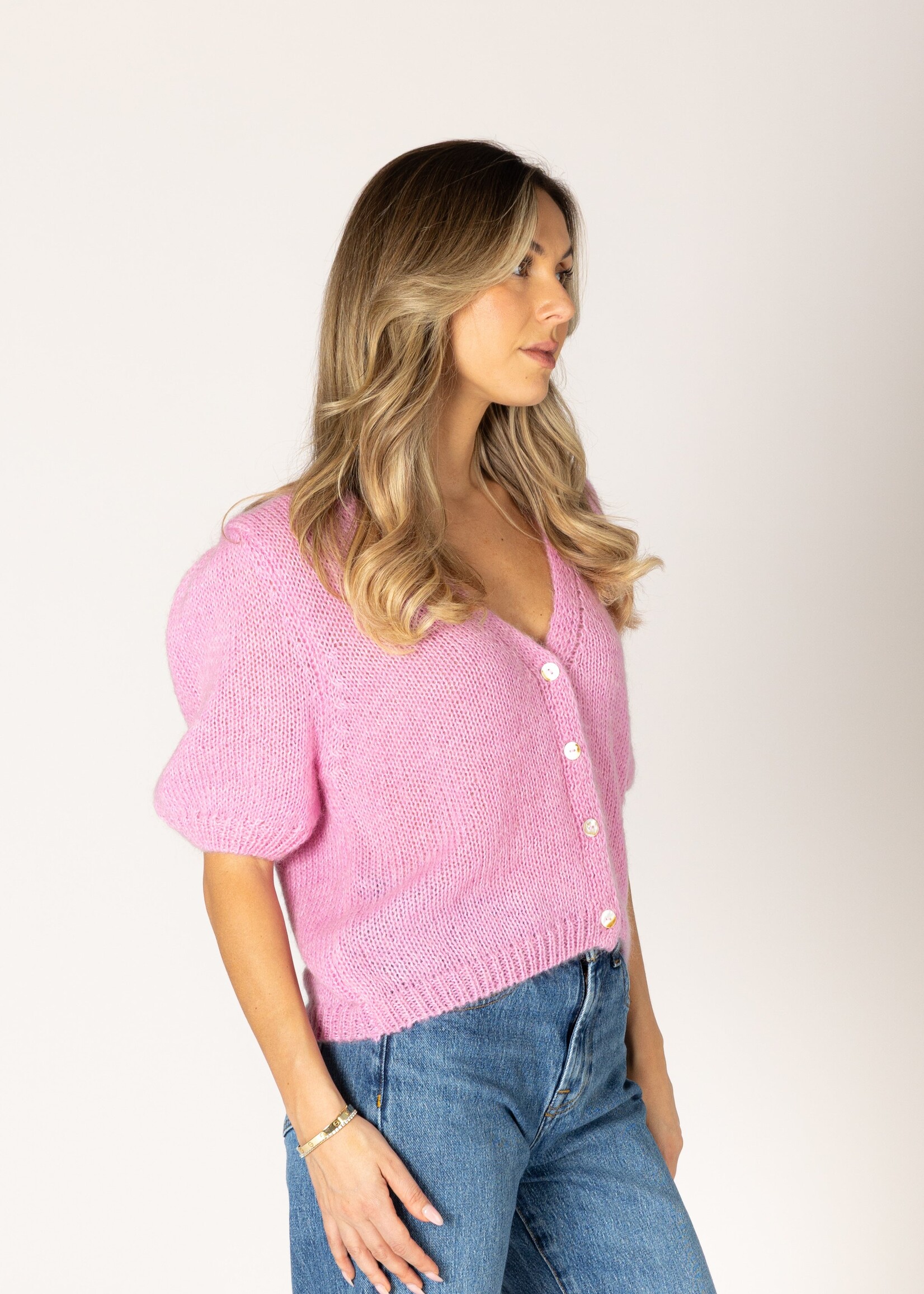 LYLA & LUXE MILA MOHAIR CARDI