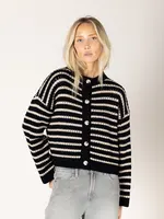 LYLA & LUXE DINASTRIPE CARDI