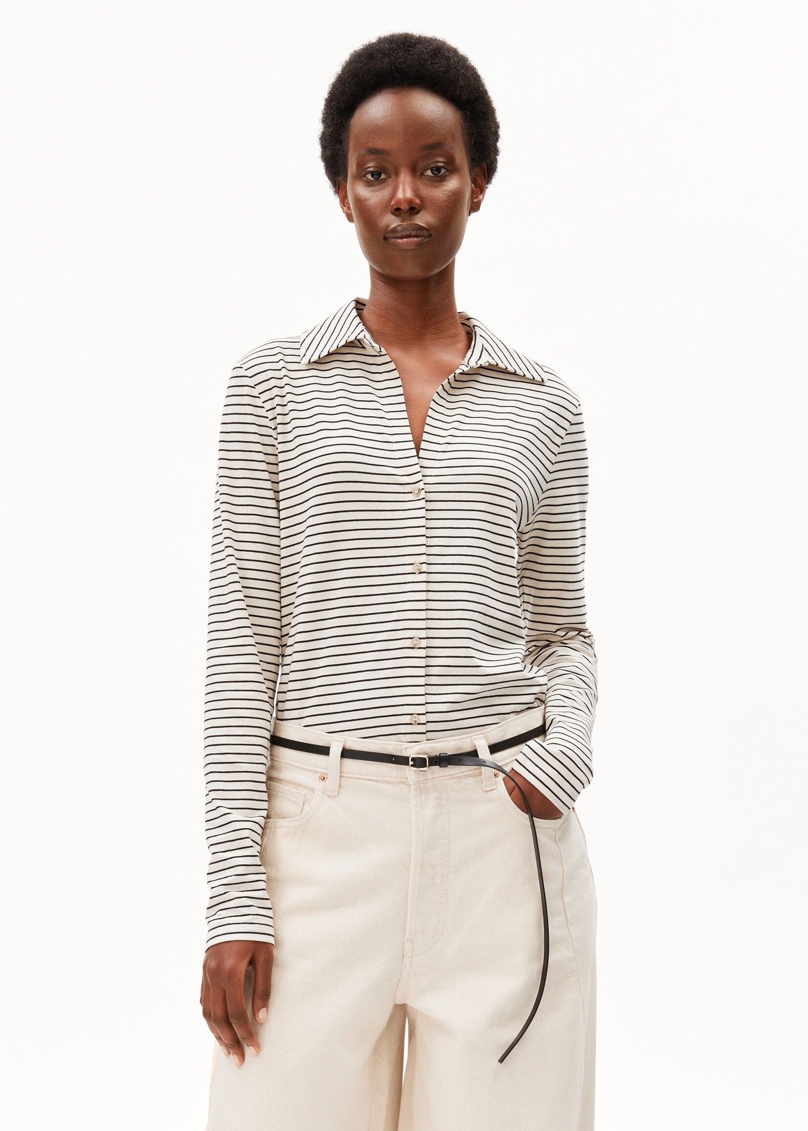 ARMEDANGELS NALAANNIA STRIPE BLOUSE