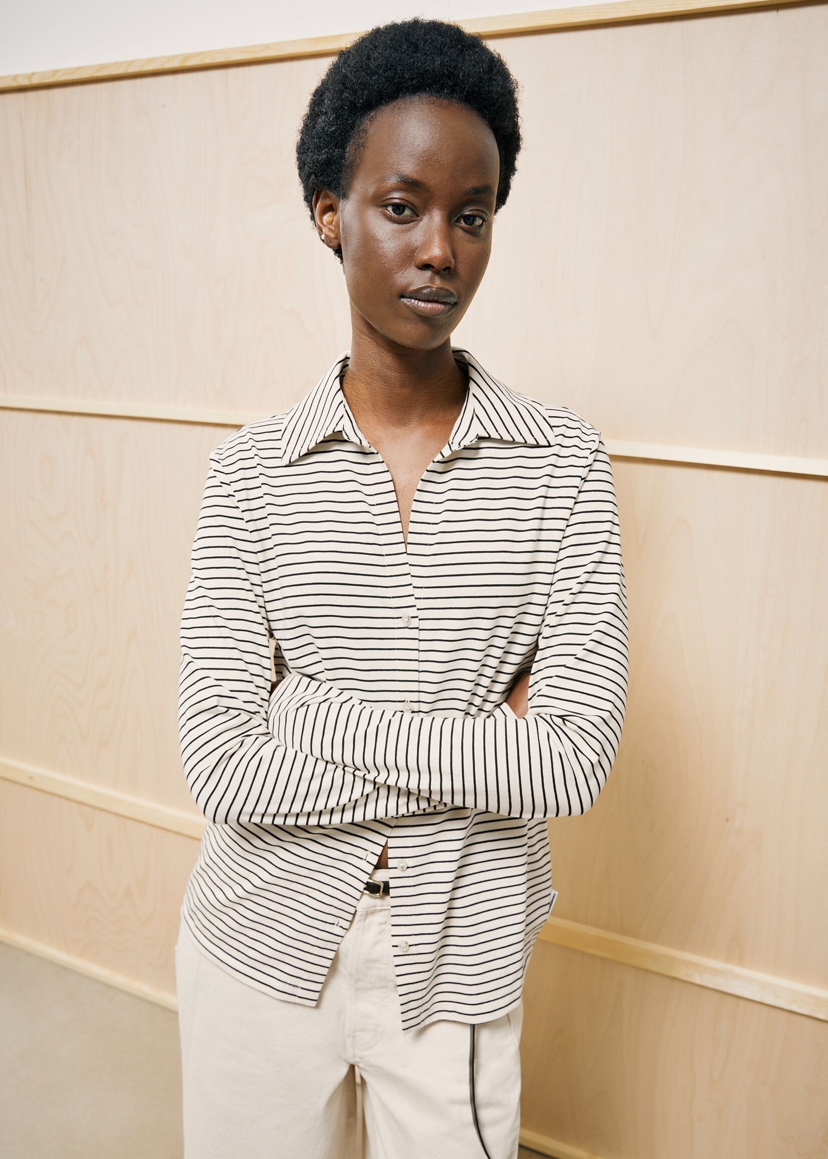 ARMEDANGELS NALAANNIA STRIPE BLOUSE