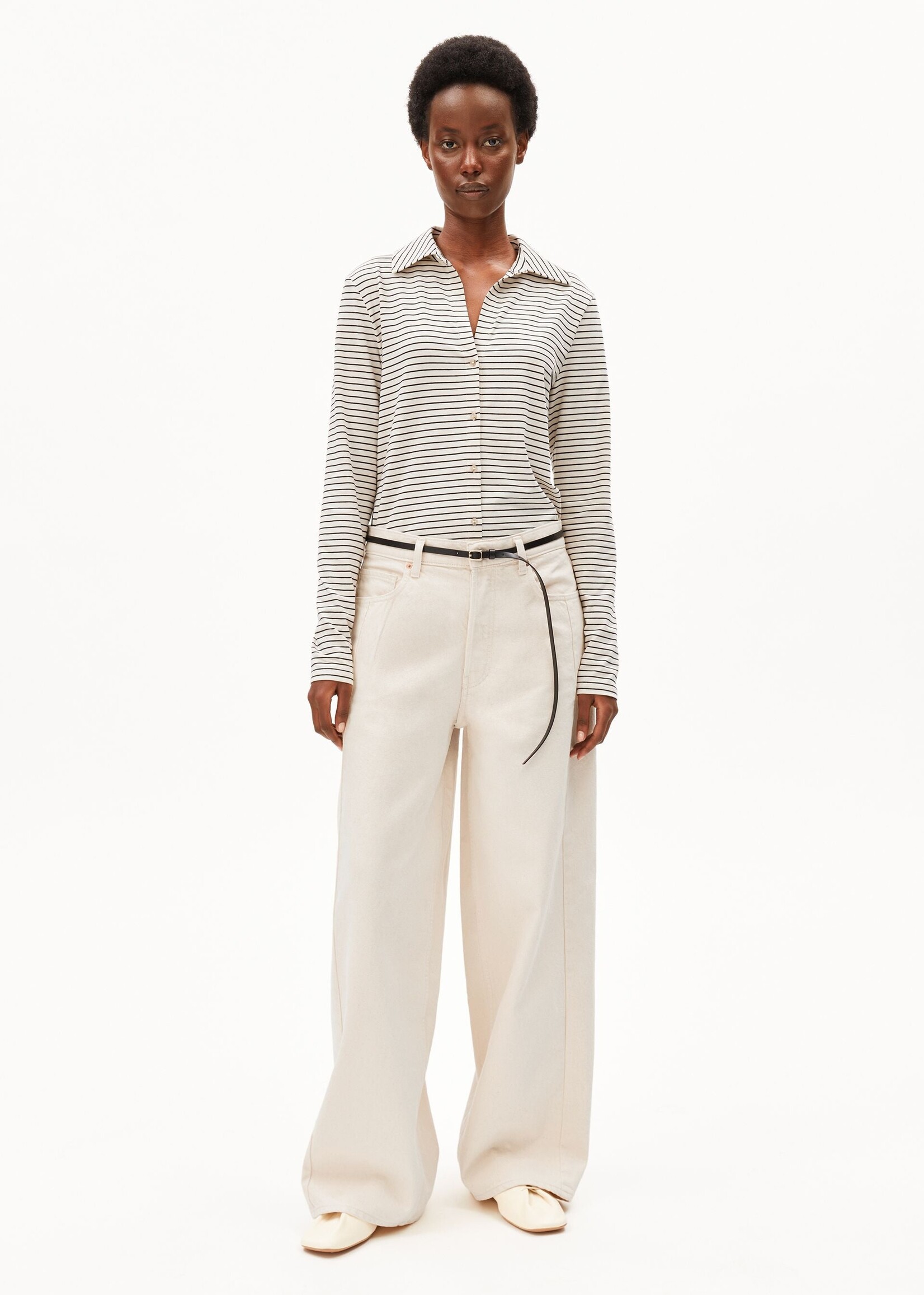 ARMEDANGELS NALAANNIA STRIPE BLOUSE