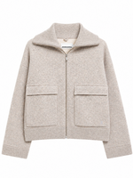 ARMEDANGELS COTTON-WOOL KNIT JACKET