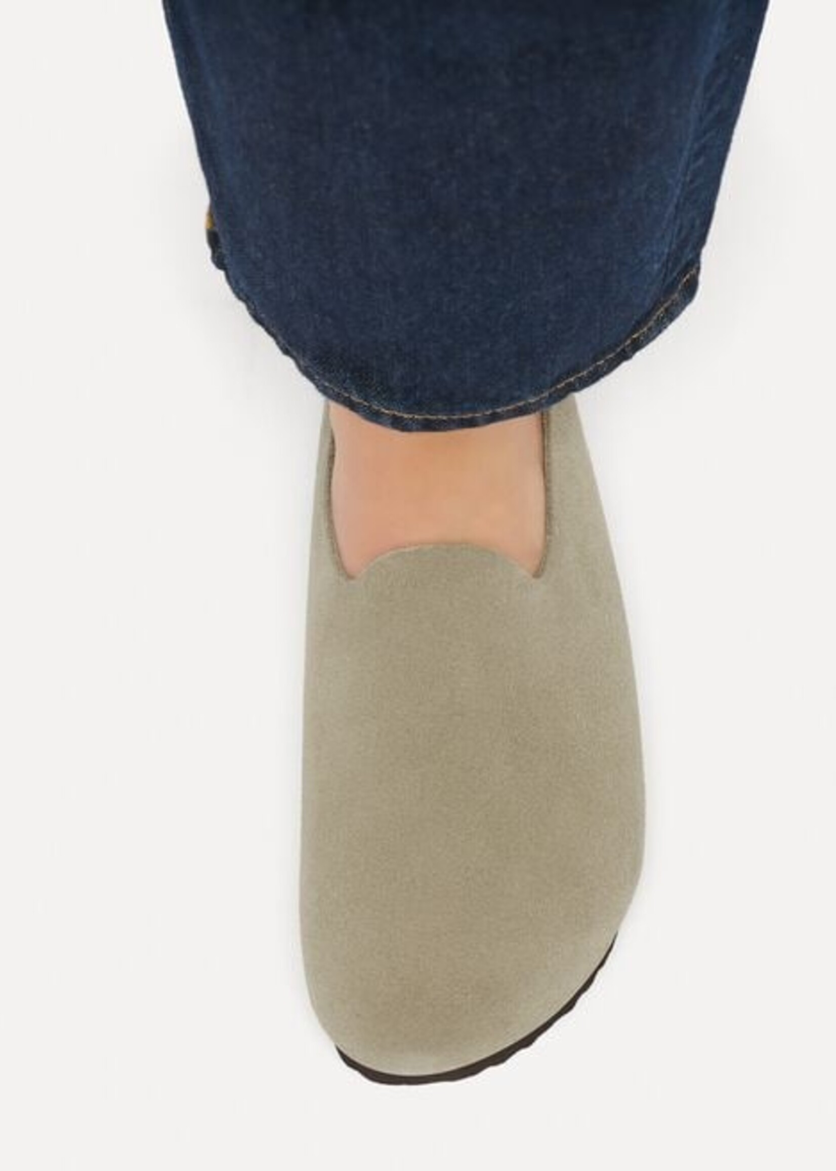 BIRKENSTOCK AMSTERDAM WRAPPED SUEDE R