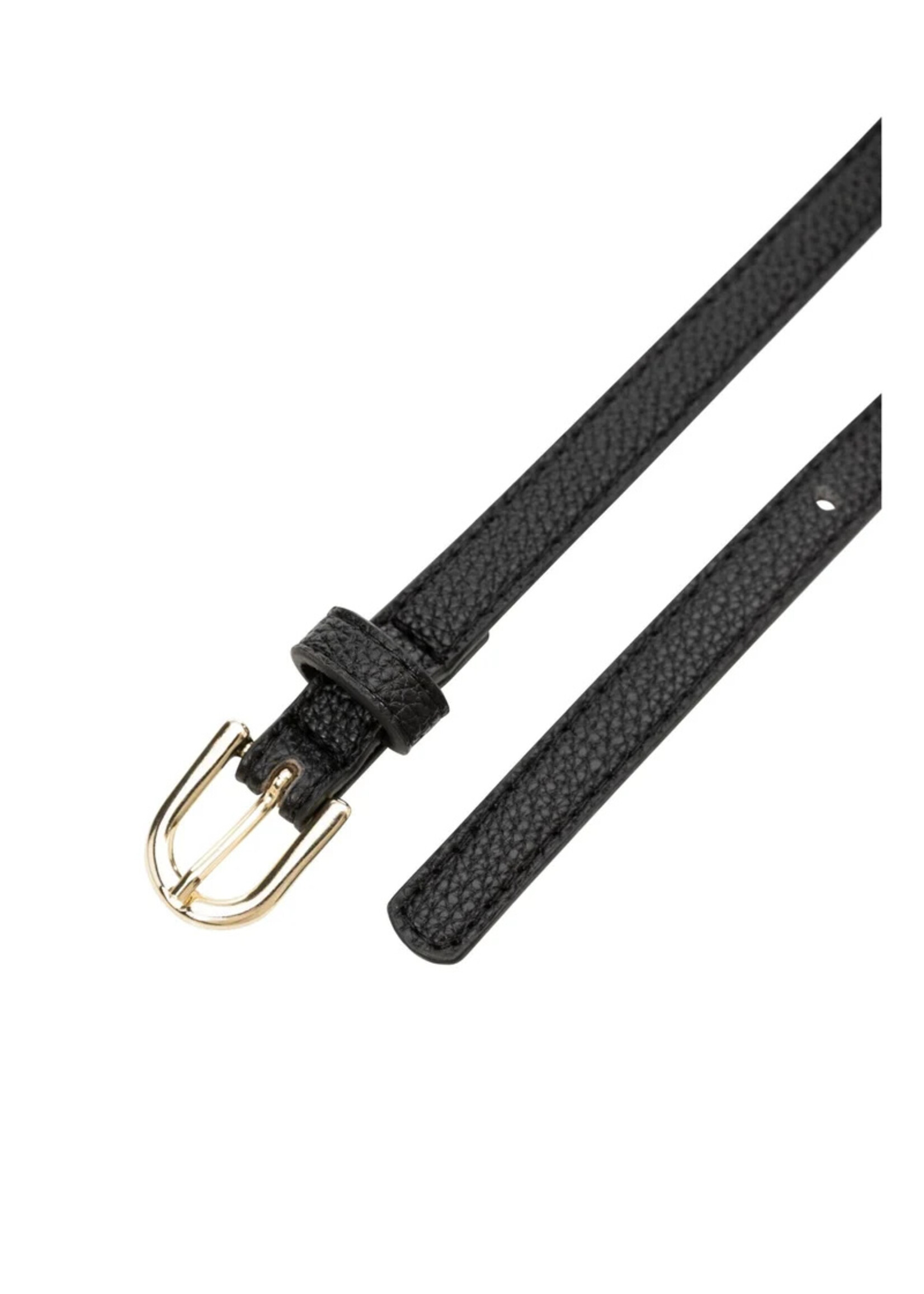 YAYA THE BRAND ROUNDED BUCKLE FINE BELT