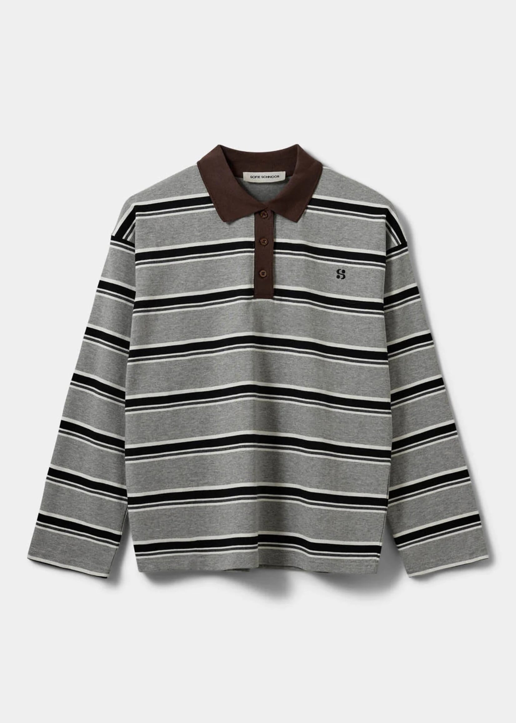 SOFIE SCHNOOR PRIASW STRIPED LS POLO