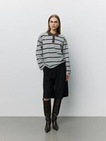 SOFIE SCHNOOR PRIASW STRIPED LS POLO