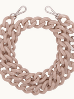 LOUVINI PARIS ZOE SILVER CHAIN