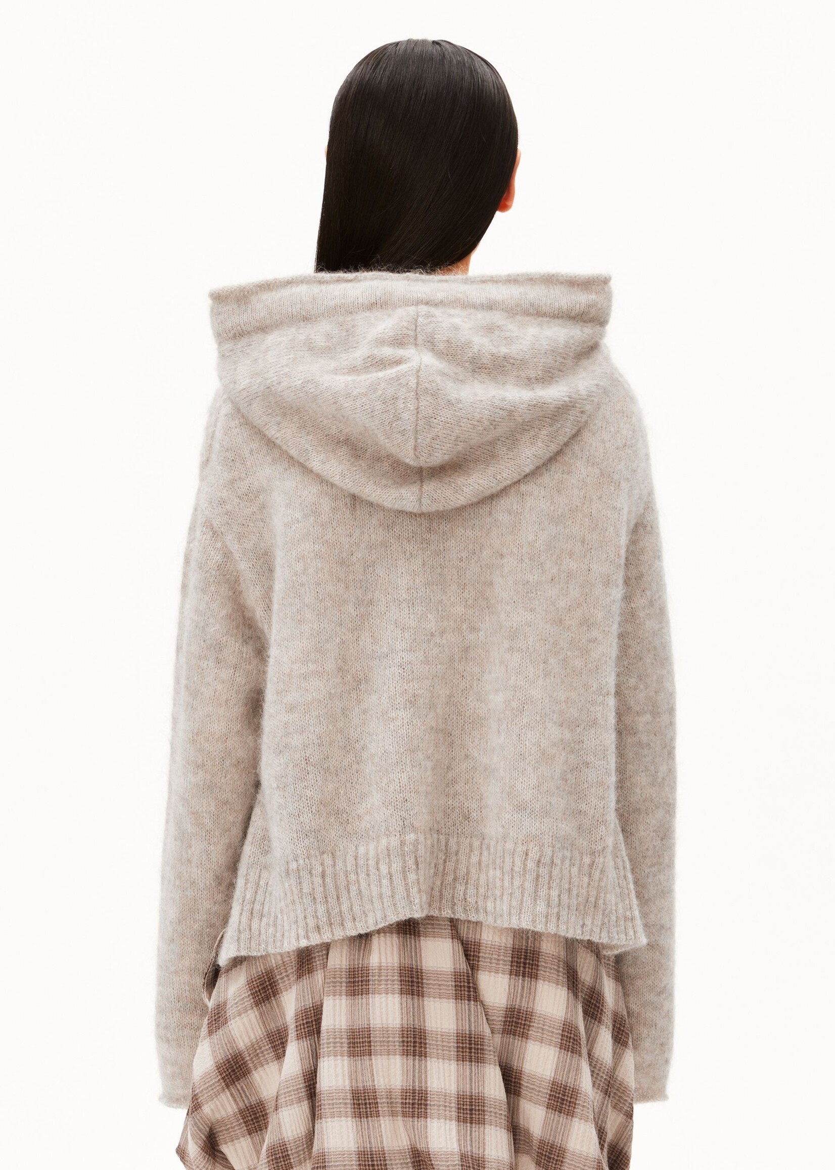 ARMEDANGELS MOHAIR BLEND KNIT HOODY
