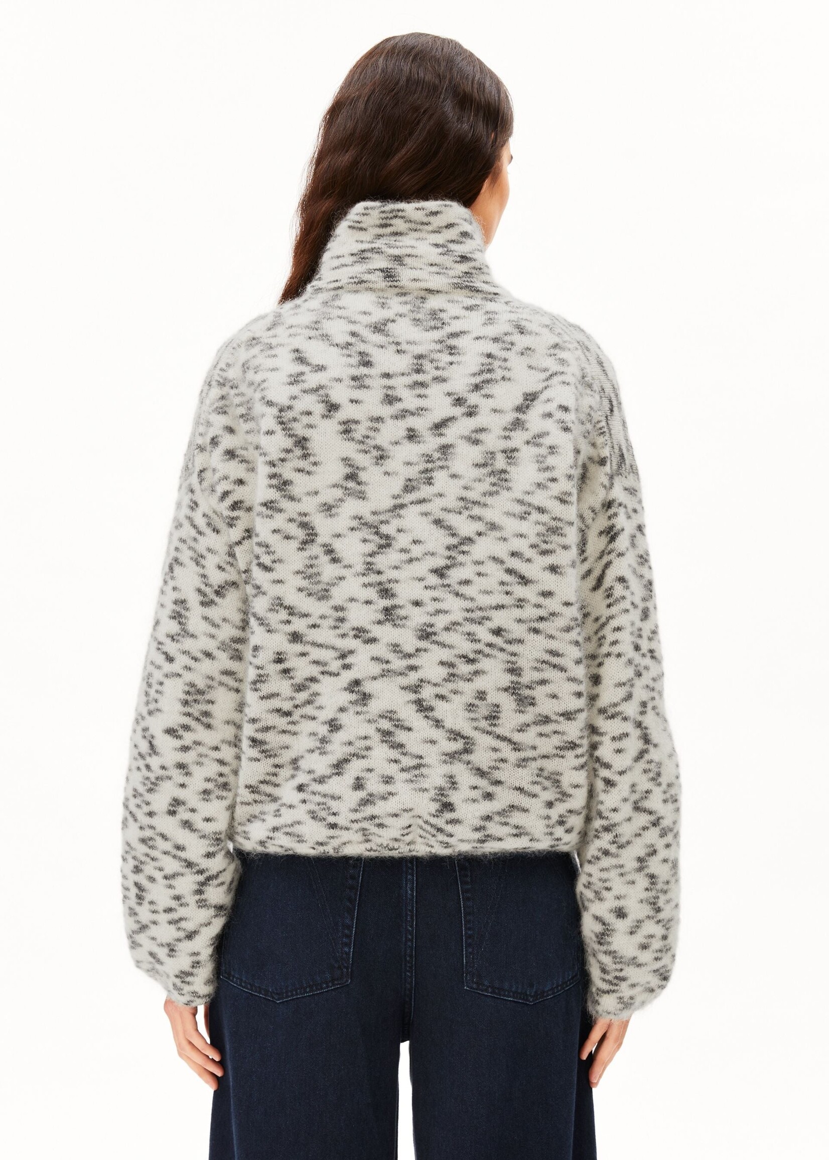 ARMEDANGELS MOHAIR BLEND DOTS KNIT