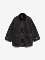 ARMEDANGELS CORD COLLAR DENIM JACKET