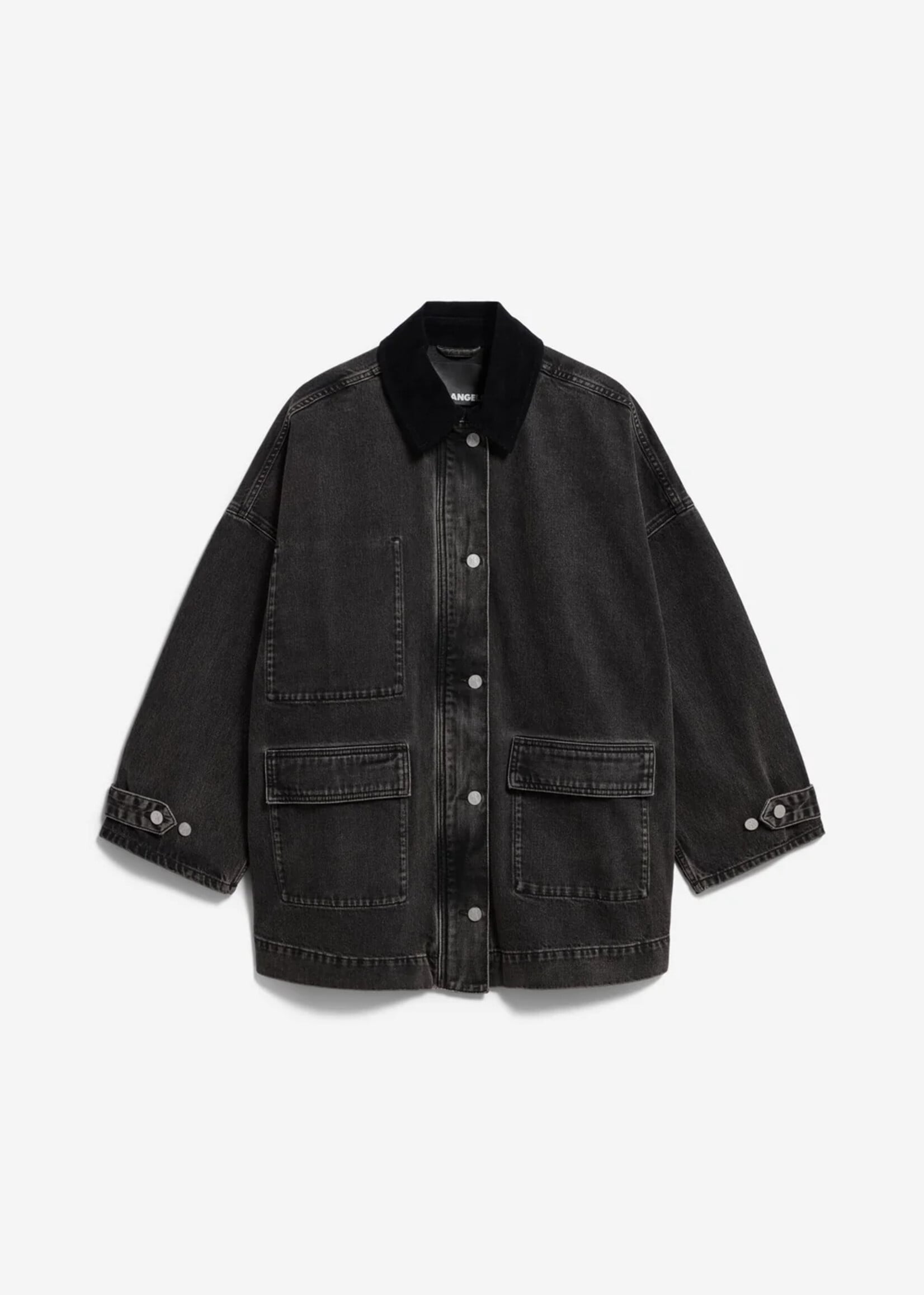 ARMEDANGELS CORD COLLAR DENIM JACKET