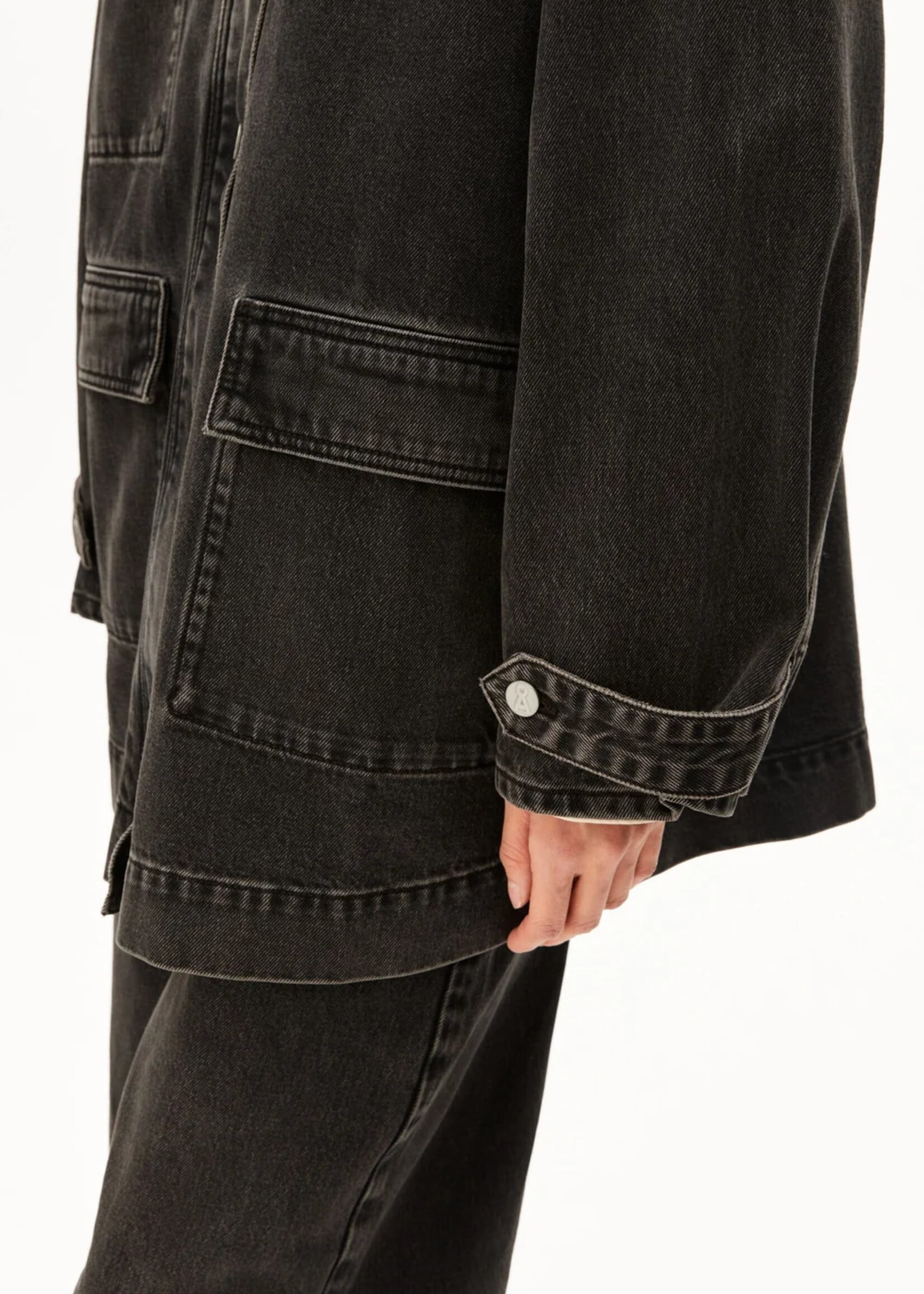 ARMEDANGELS CORD COLLAR DENIM JACKET