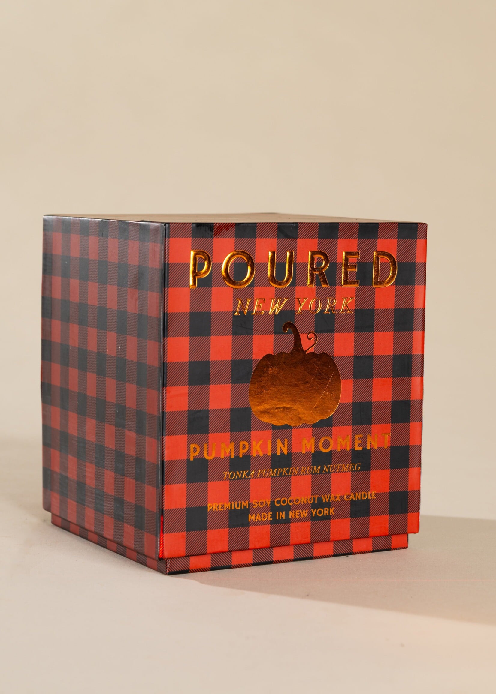 POURED NEW YORK PUMPKIN MOMENT - CANDLE