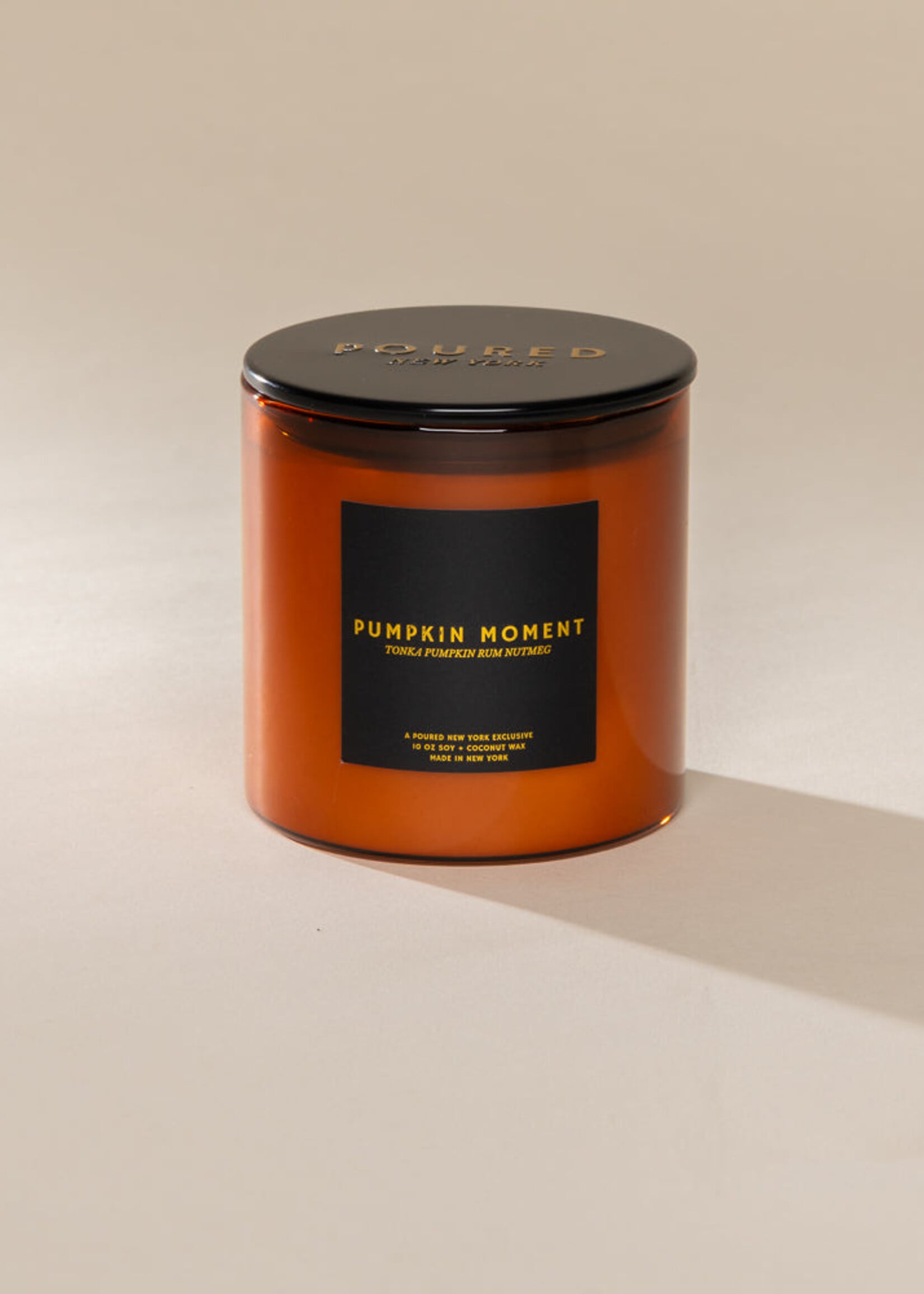 POURED NEW YORK PUMPKIN MOMENT - CANDLE