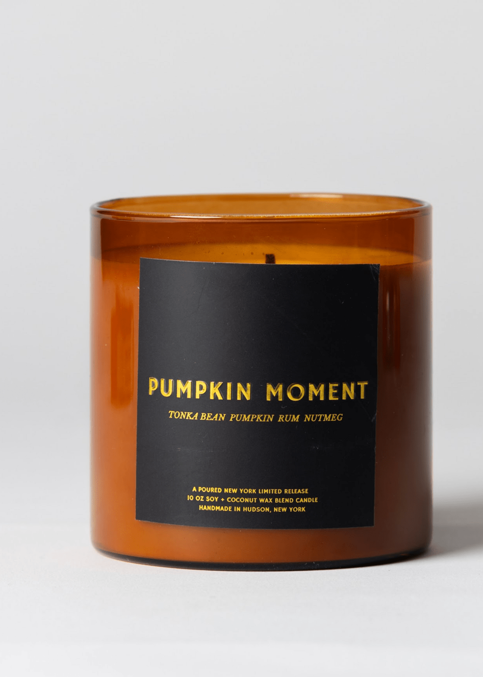 POURED NEW YORK PUMPKIN MOMENT - CANDLE