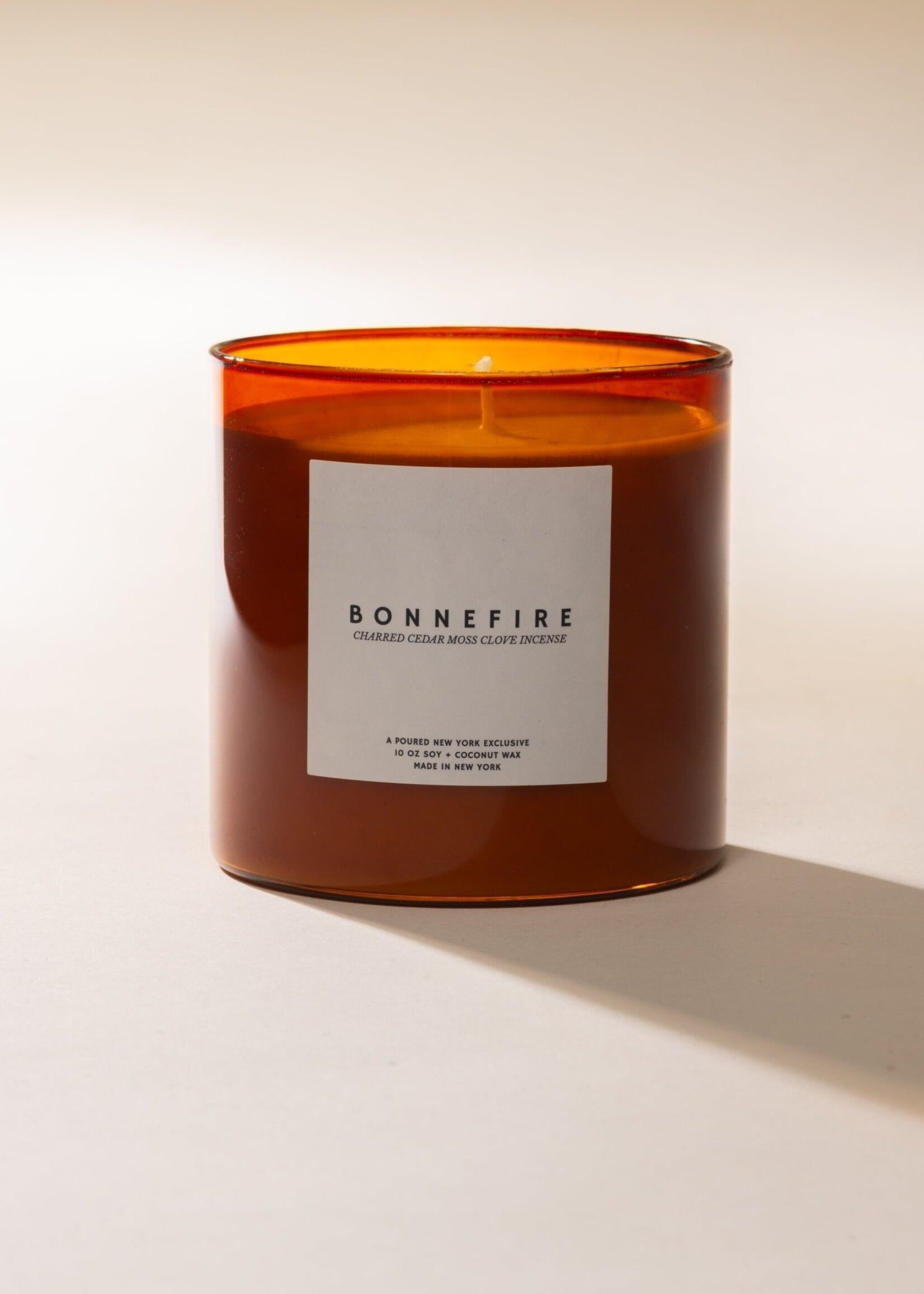 POURED NEW YORK BONNEFIRE - CANDLE