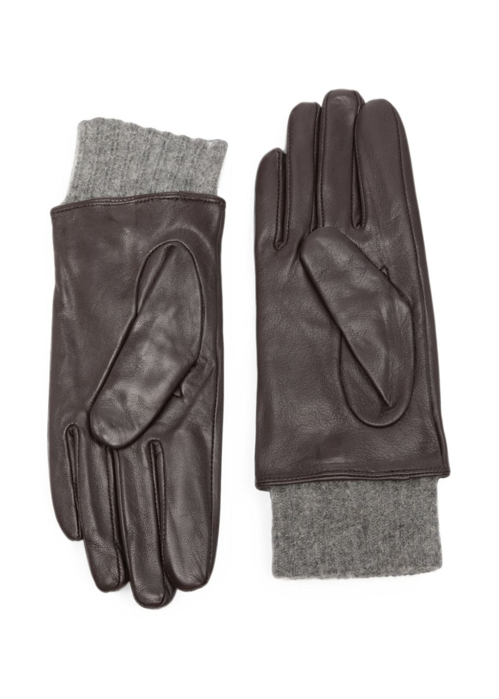 YERSE LEATHER/WOOL GLOVE 45976